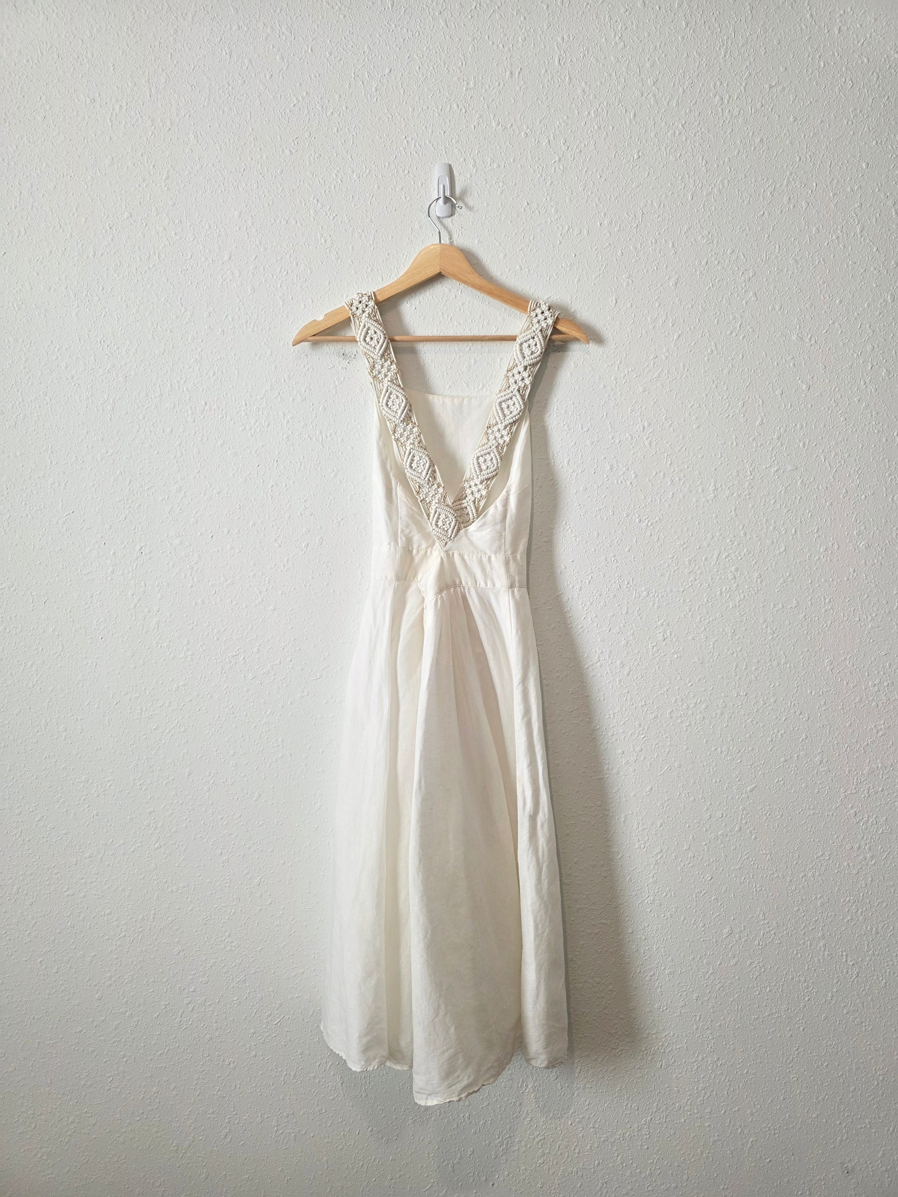 Sezane Fanette Linen Dress (4)