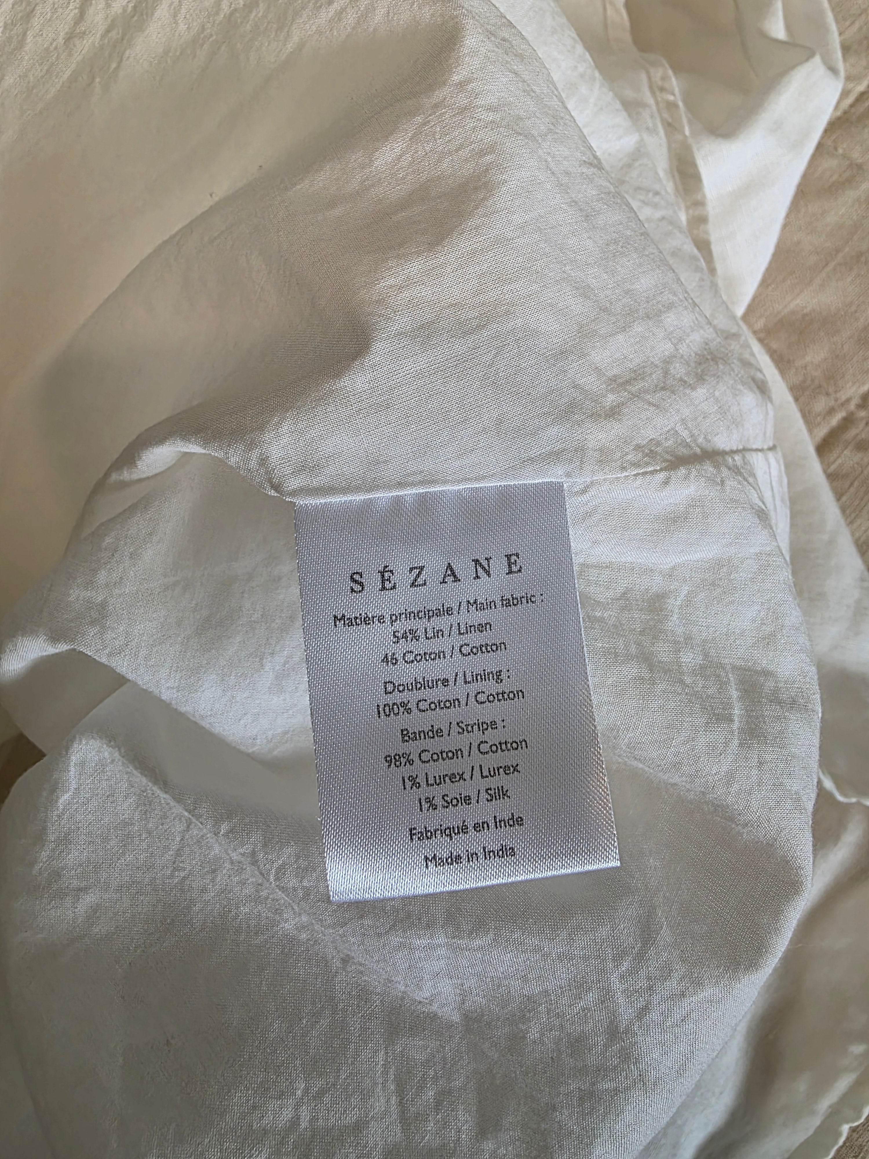 Sezane Fanette Linen Dress (4)