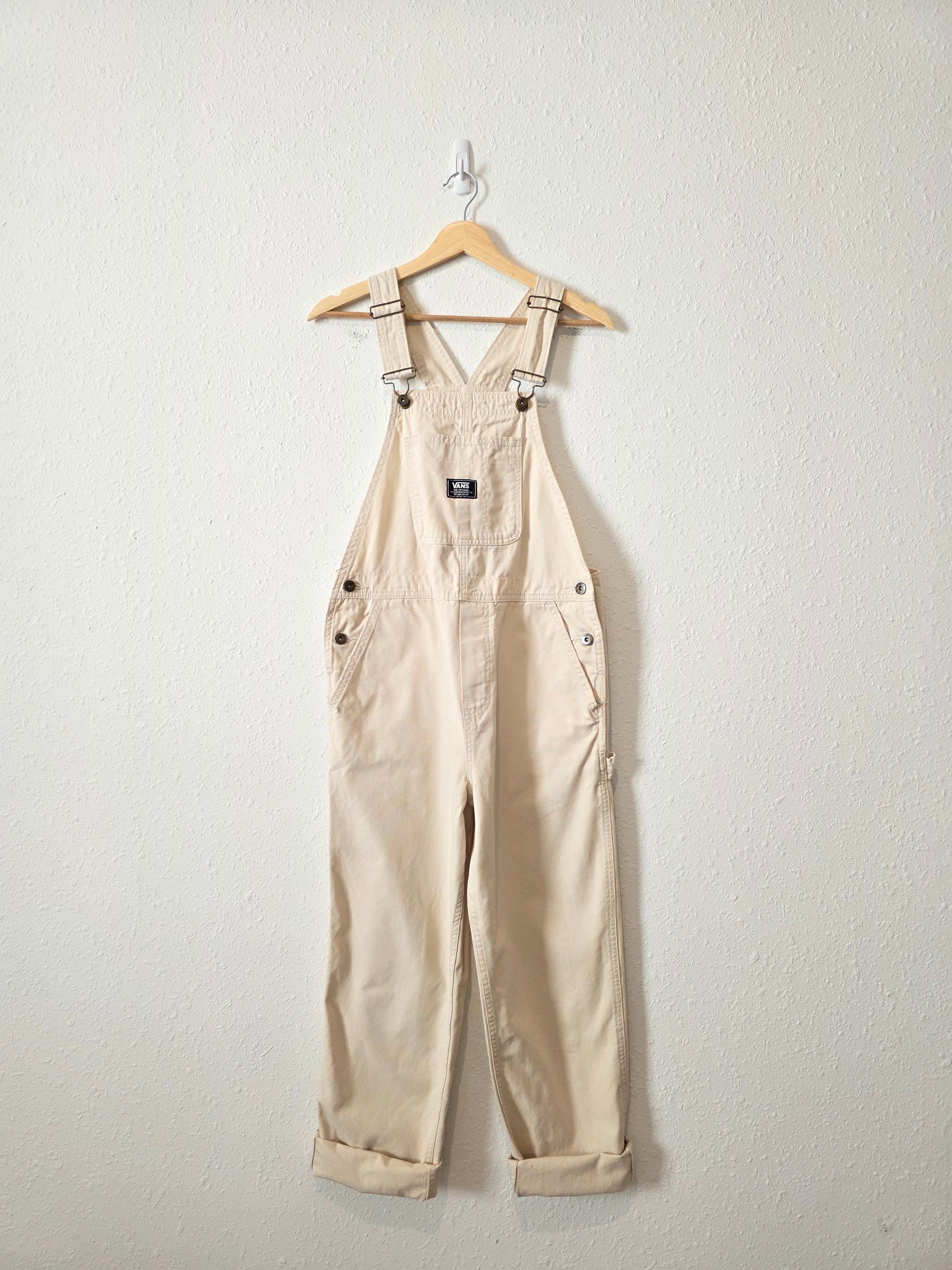 Vans Ecru Straight Overalls (S)
