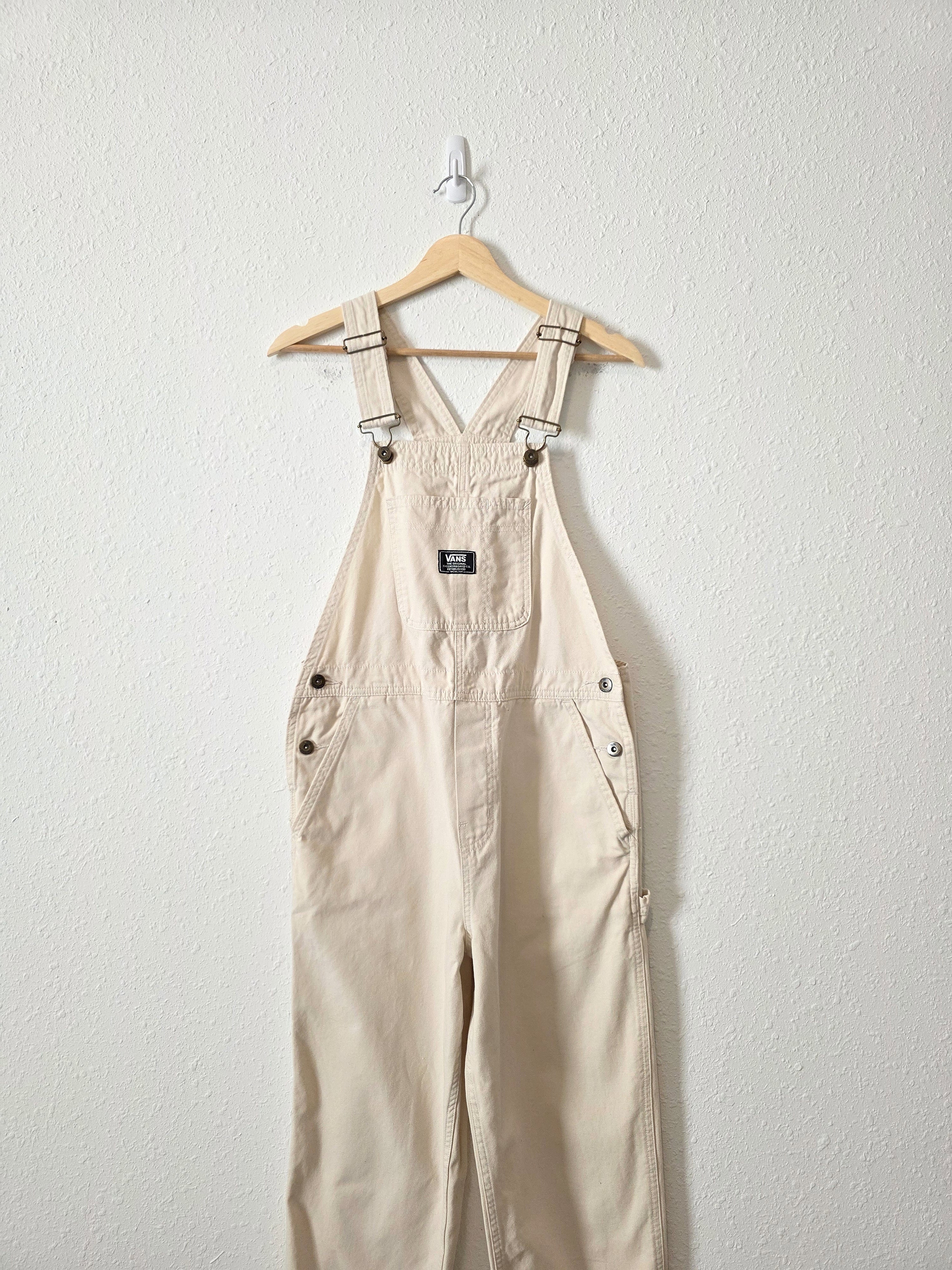 Vans Ecru Straight Overalls (S)