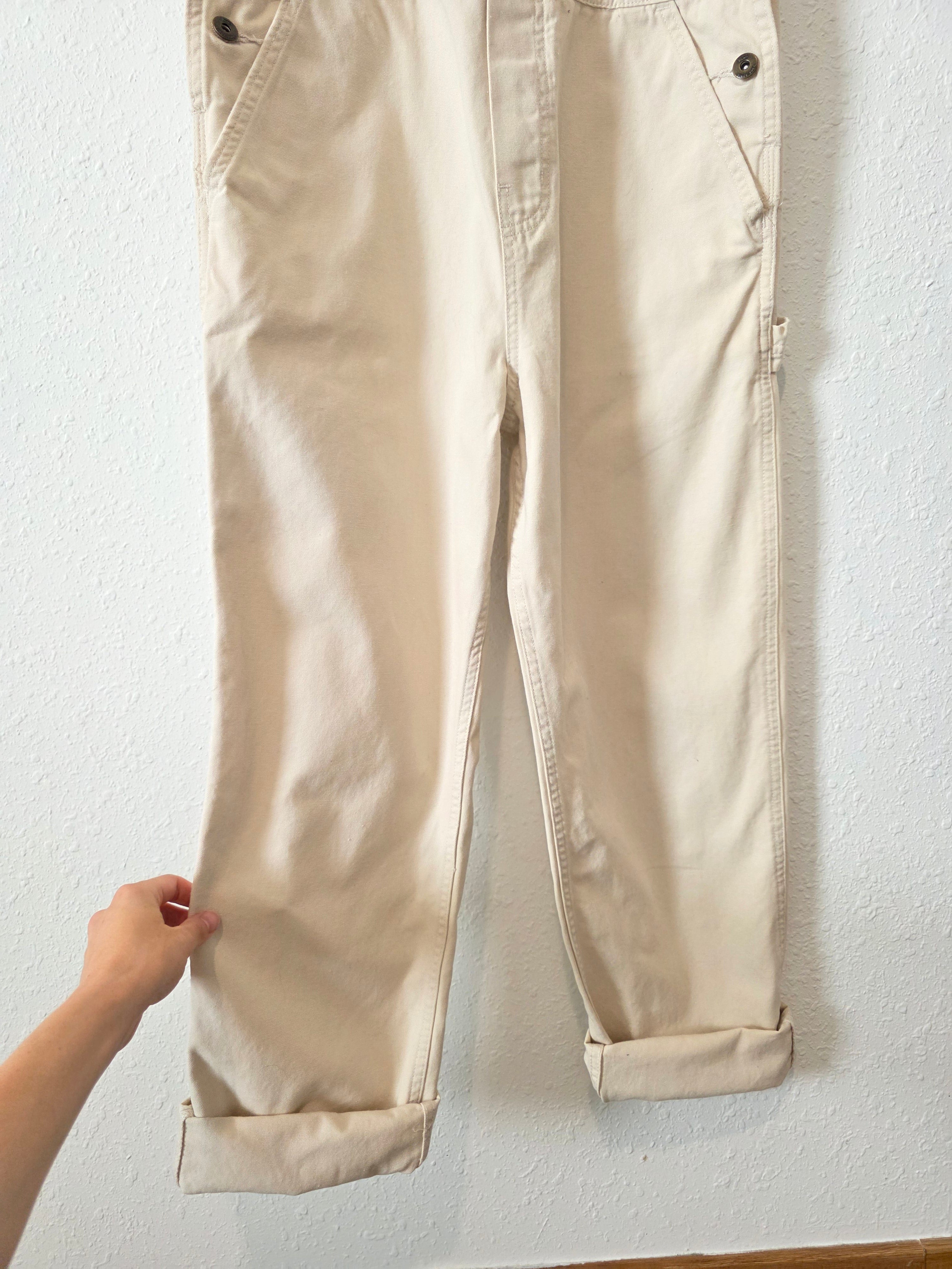 Vans Ecru Straight Overalls (S)