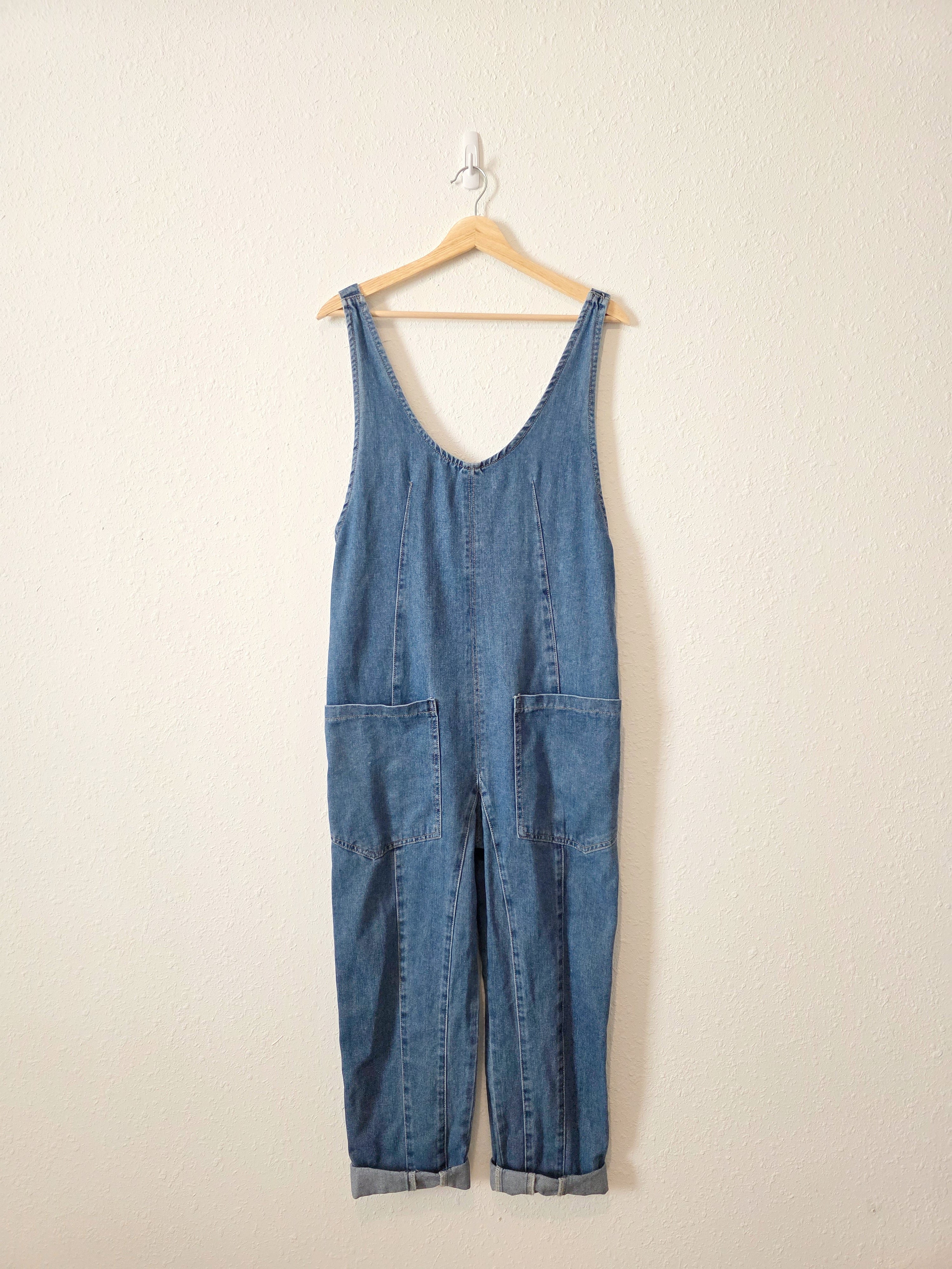 Denim Straight Overalls (S)