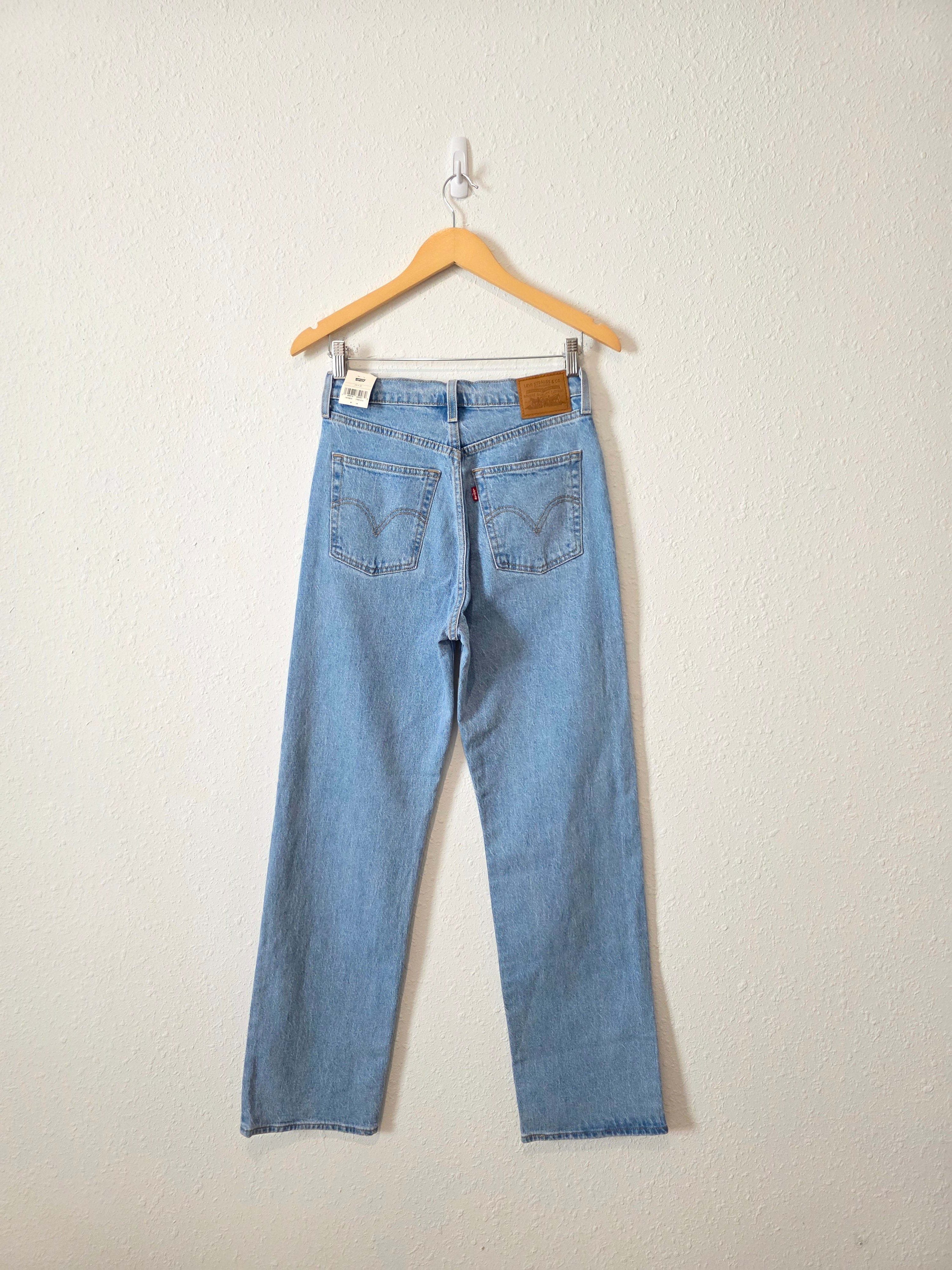 NEW Levi's Ribcage Straight Jeans (28)