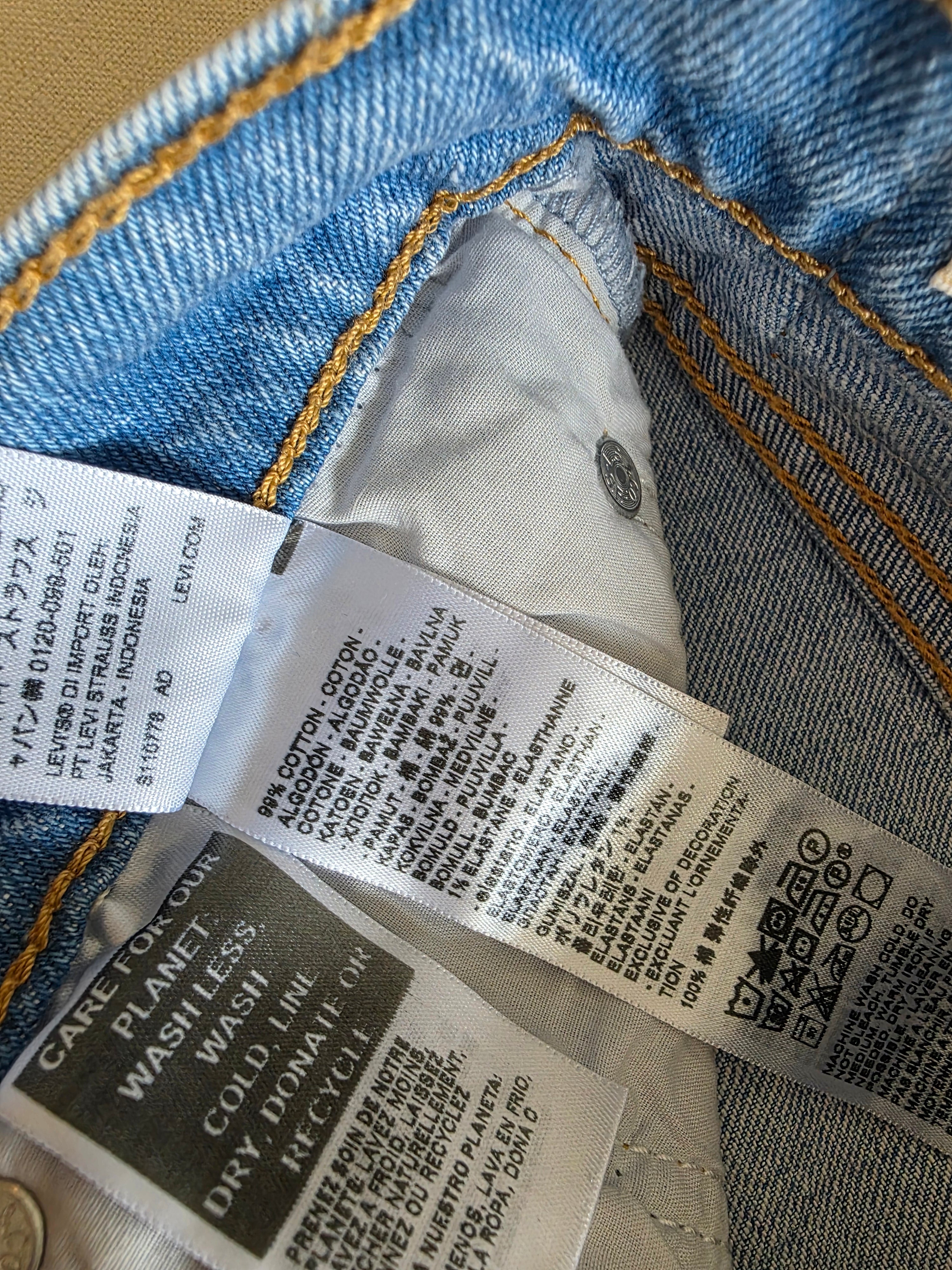 NEW Levi's Ribcage Straight Jeans (28)