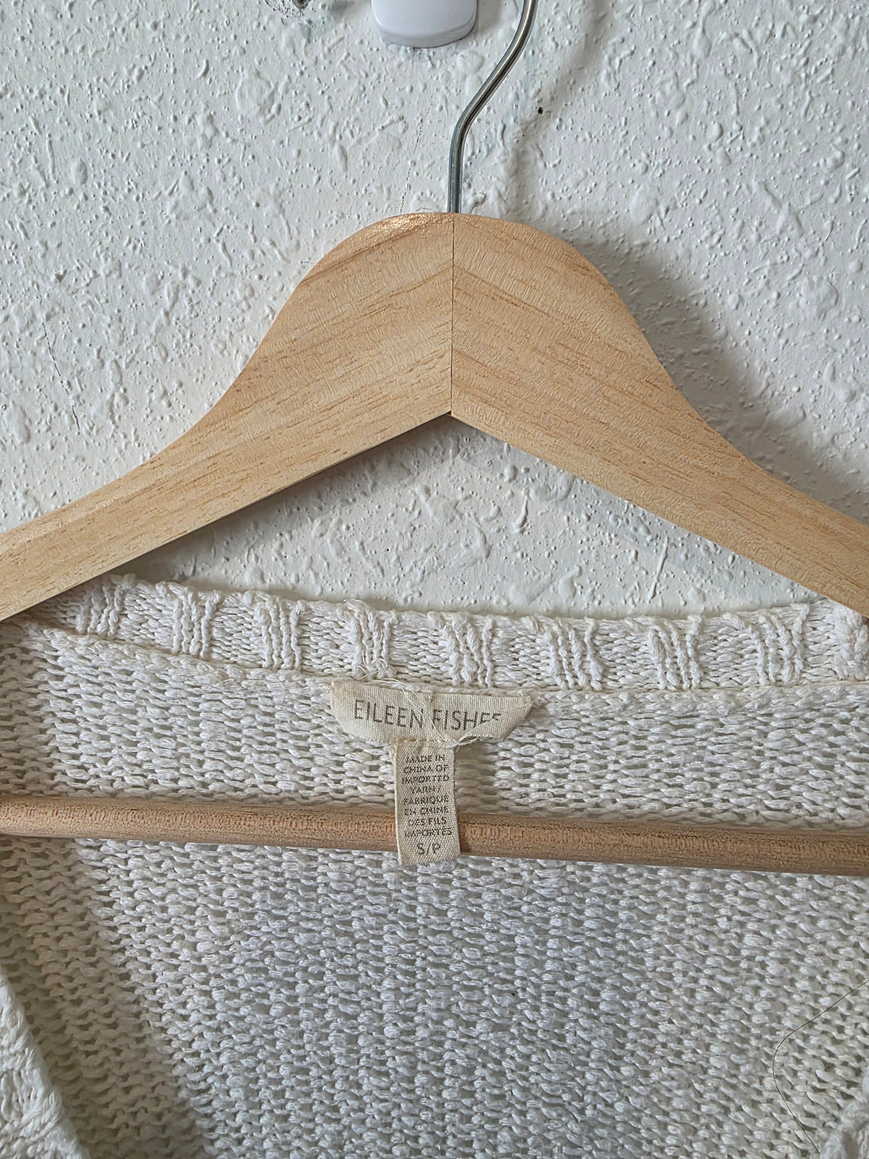 Eileen Fisher Cotton Cardigan (S)