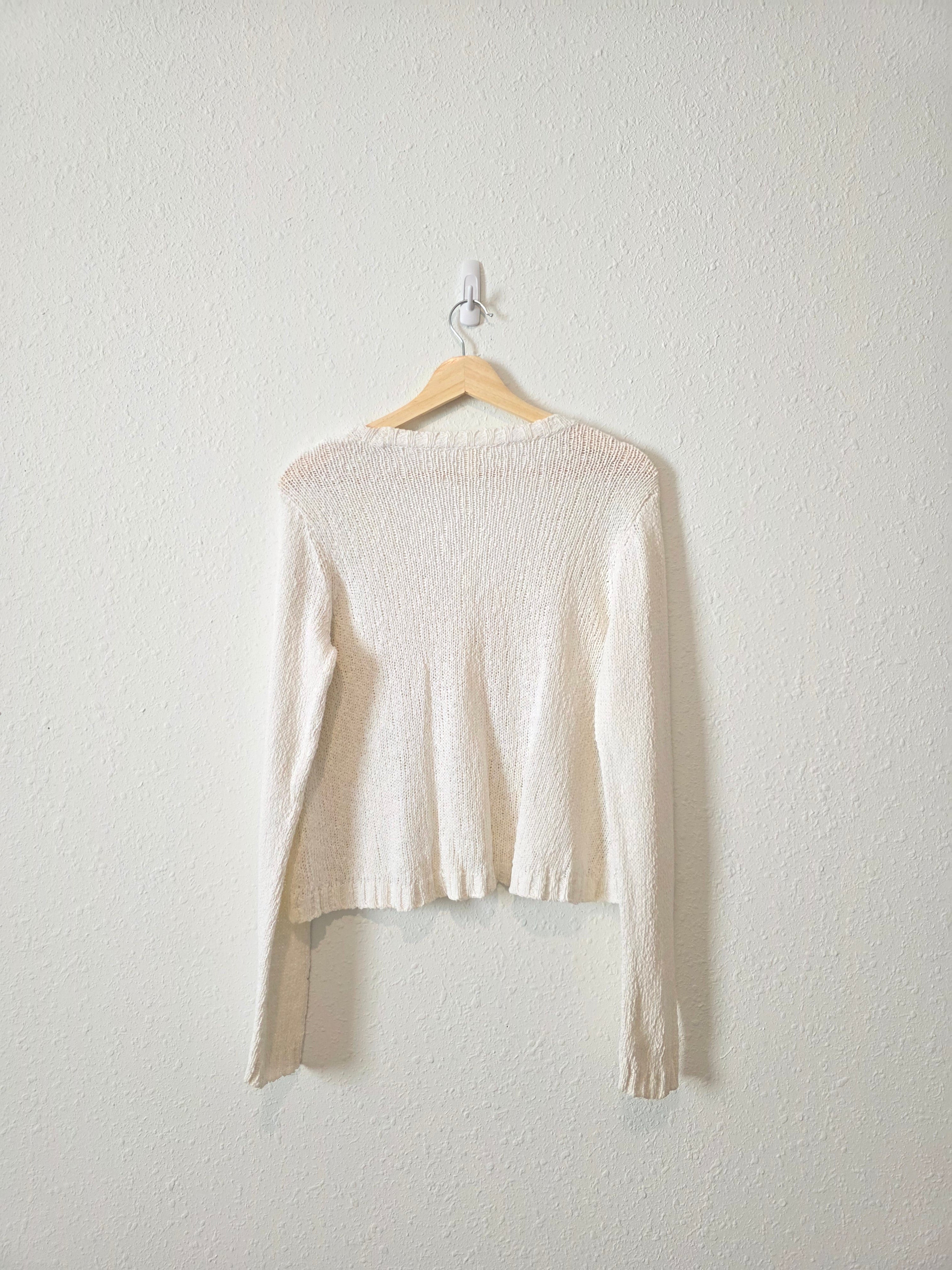 Eileen Fisher Cotton Cardigan (S)