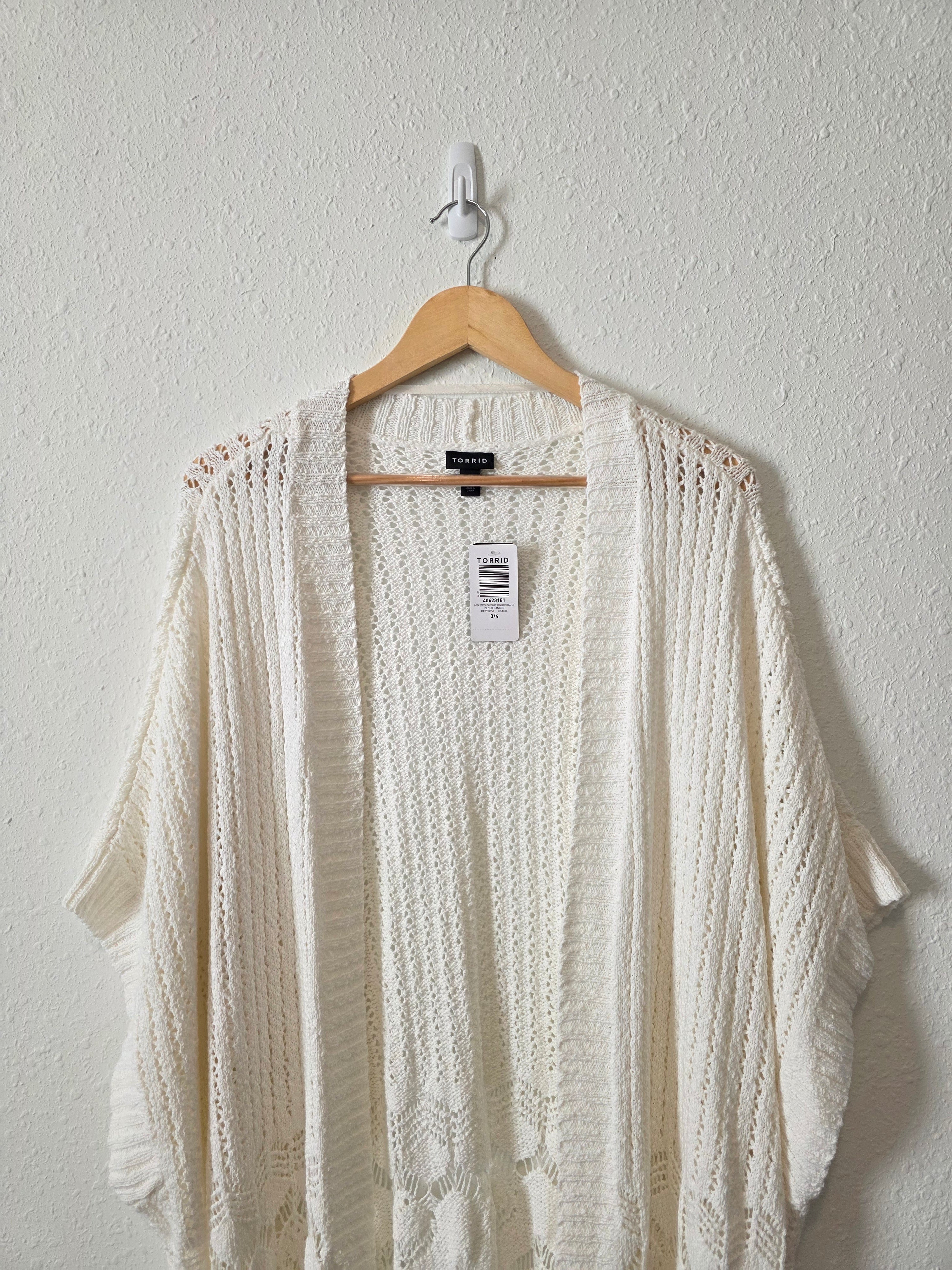 NEW Torrid Open Stitch Cardigan (3X/4X)