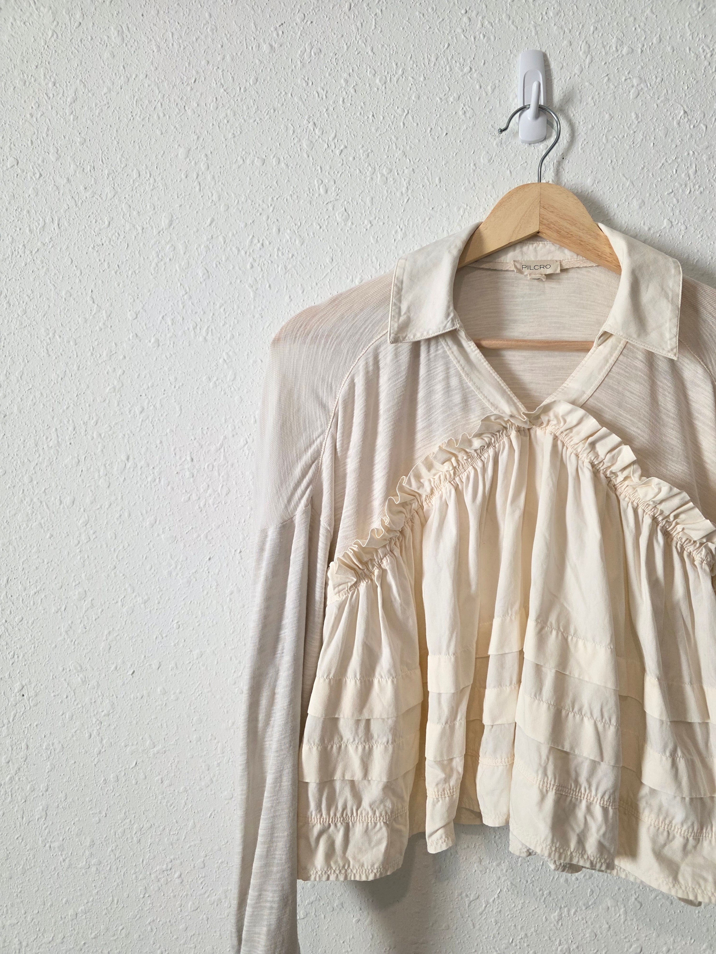 Anthropologie Babydoll Top (XXS)