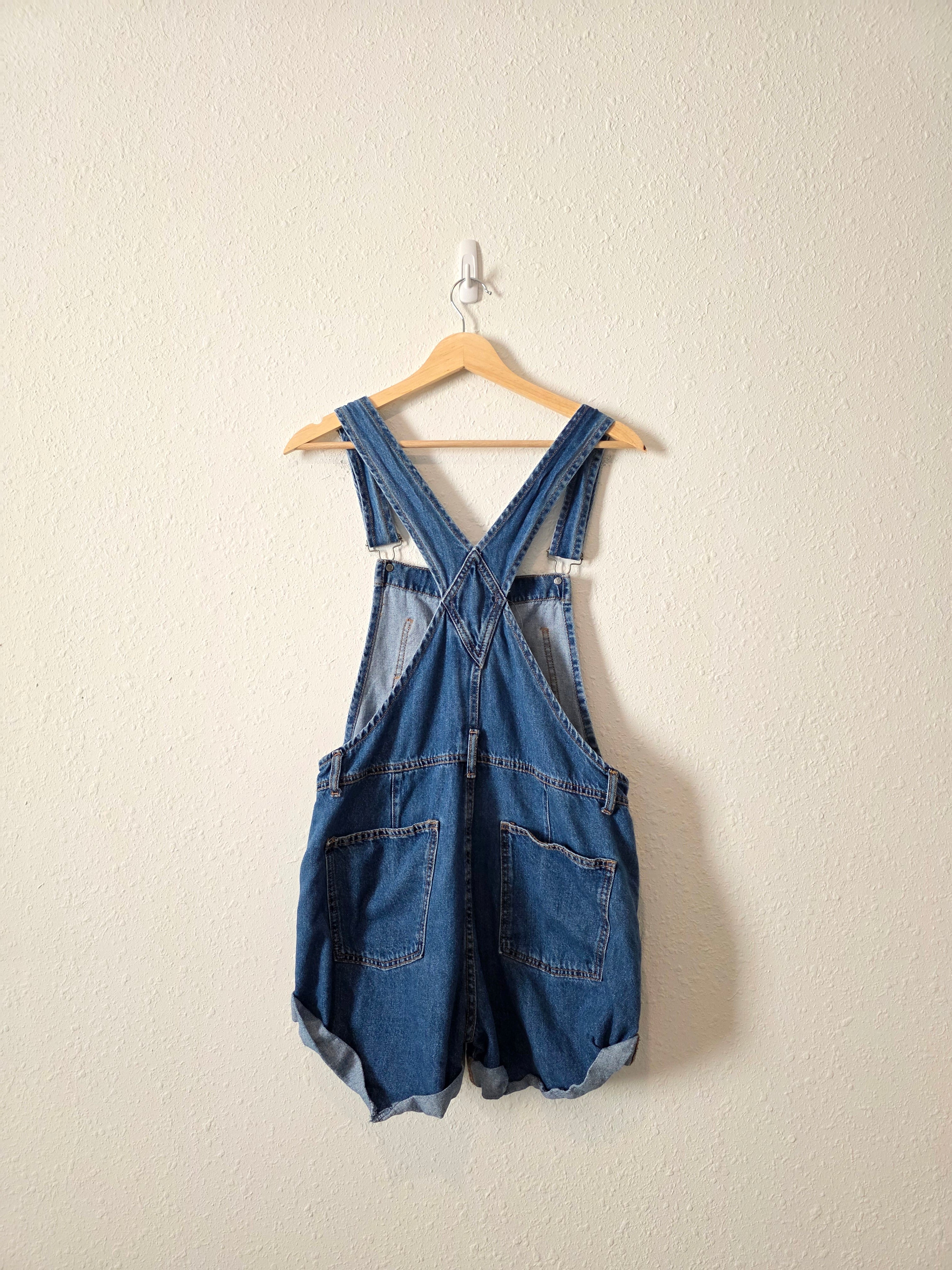 Free People Ziggy Denim Shortalls (S)