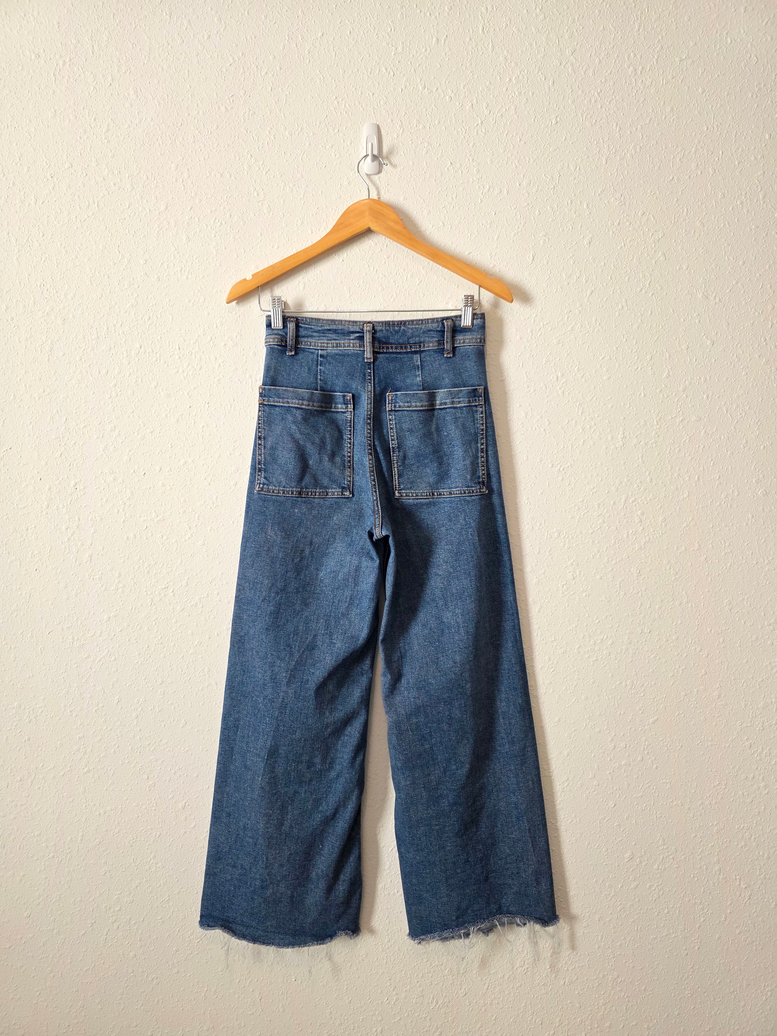 Zara Wide Leg Jeans (6)