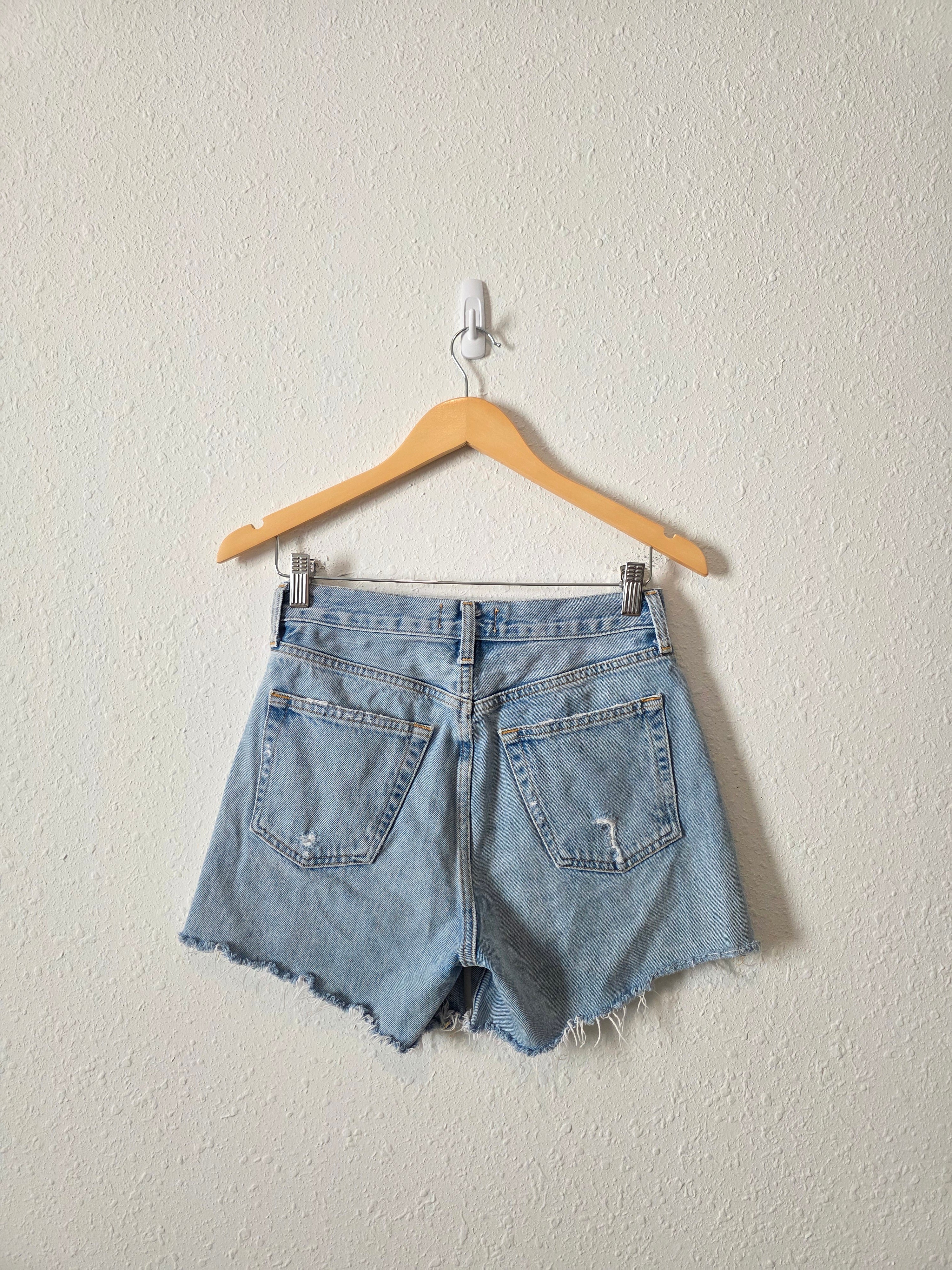 Agolde Parker Denim Shorts (24)