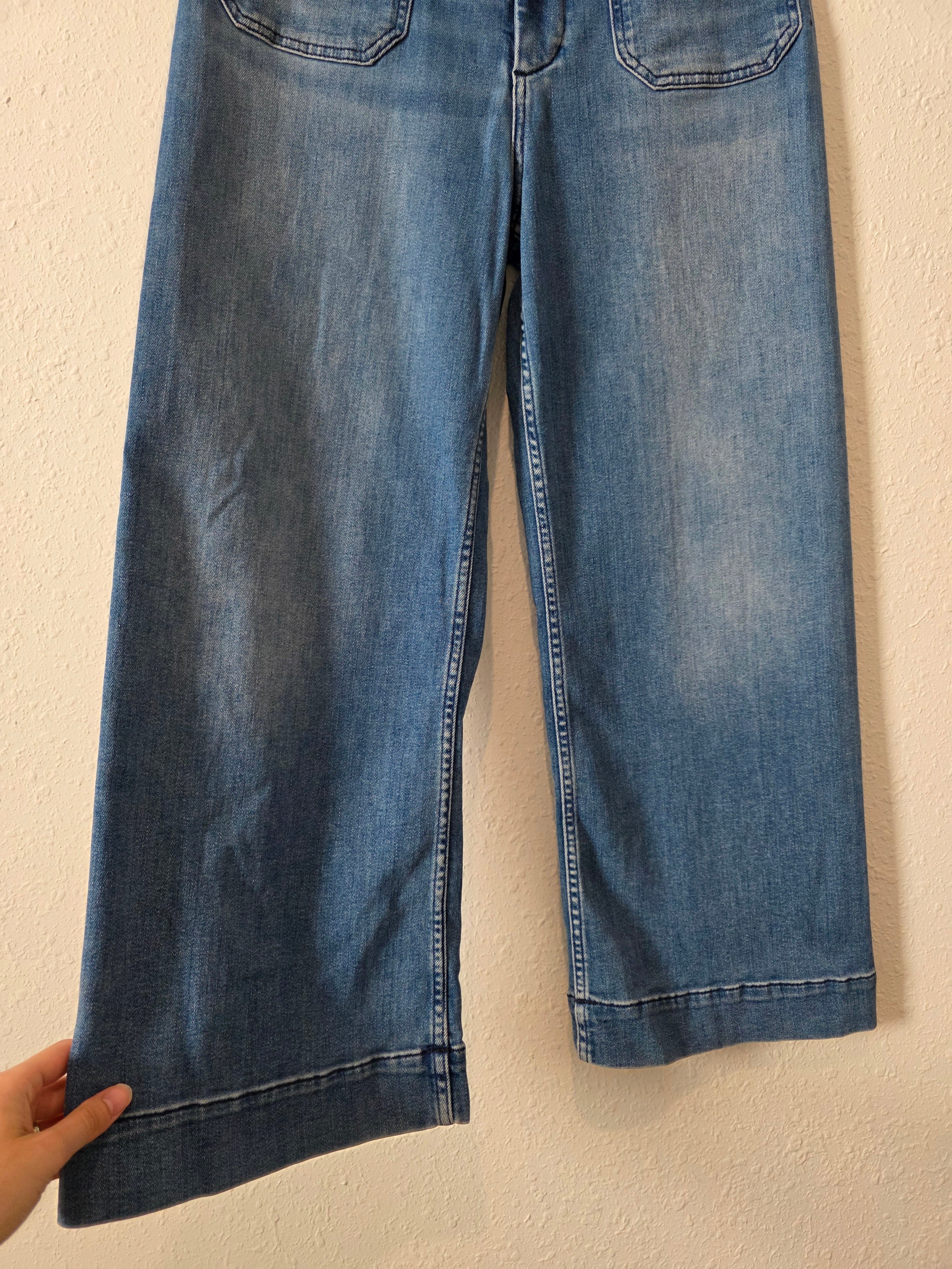 Anthropologie Wide Leg Jeans (30)