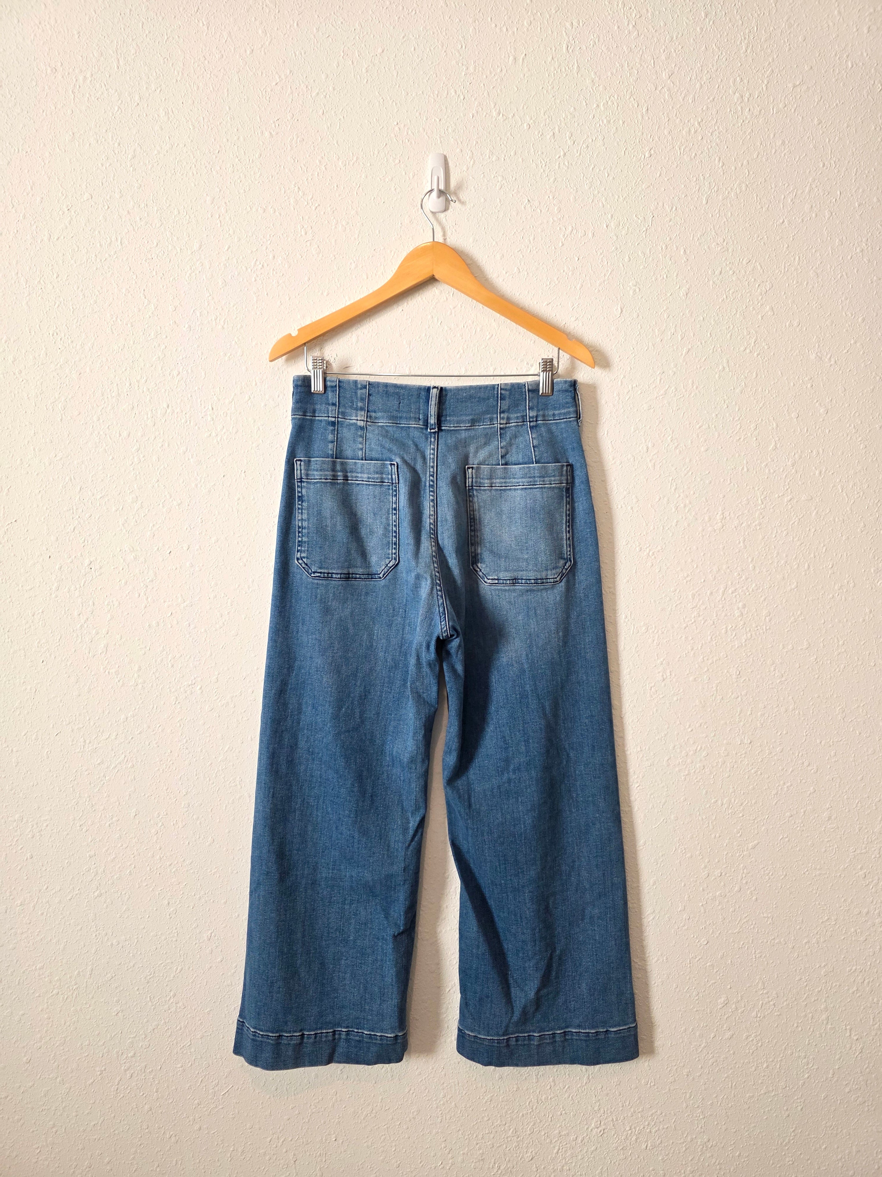Anthropologie Wide Leg Jeans (30)