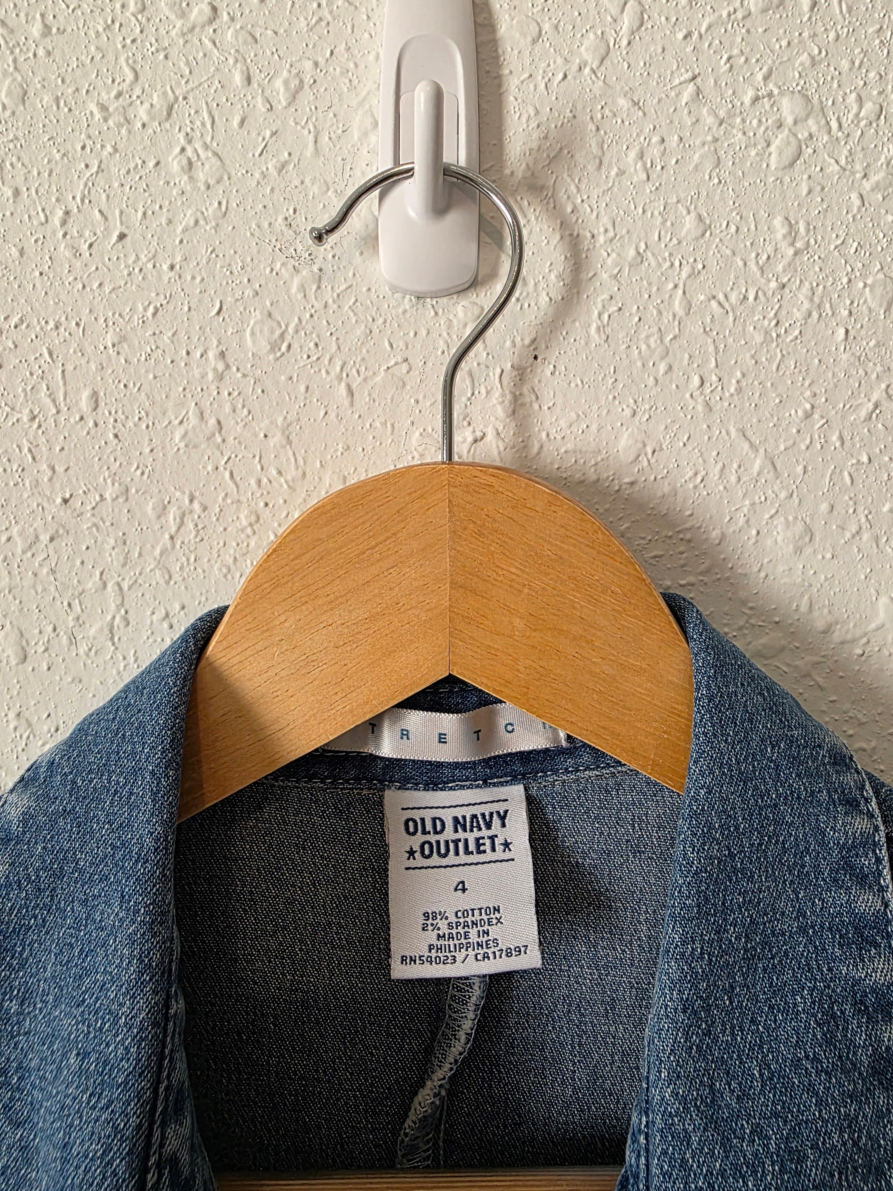 Vintage Denim Mini Dress (4)