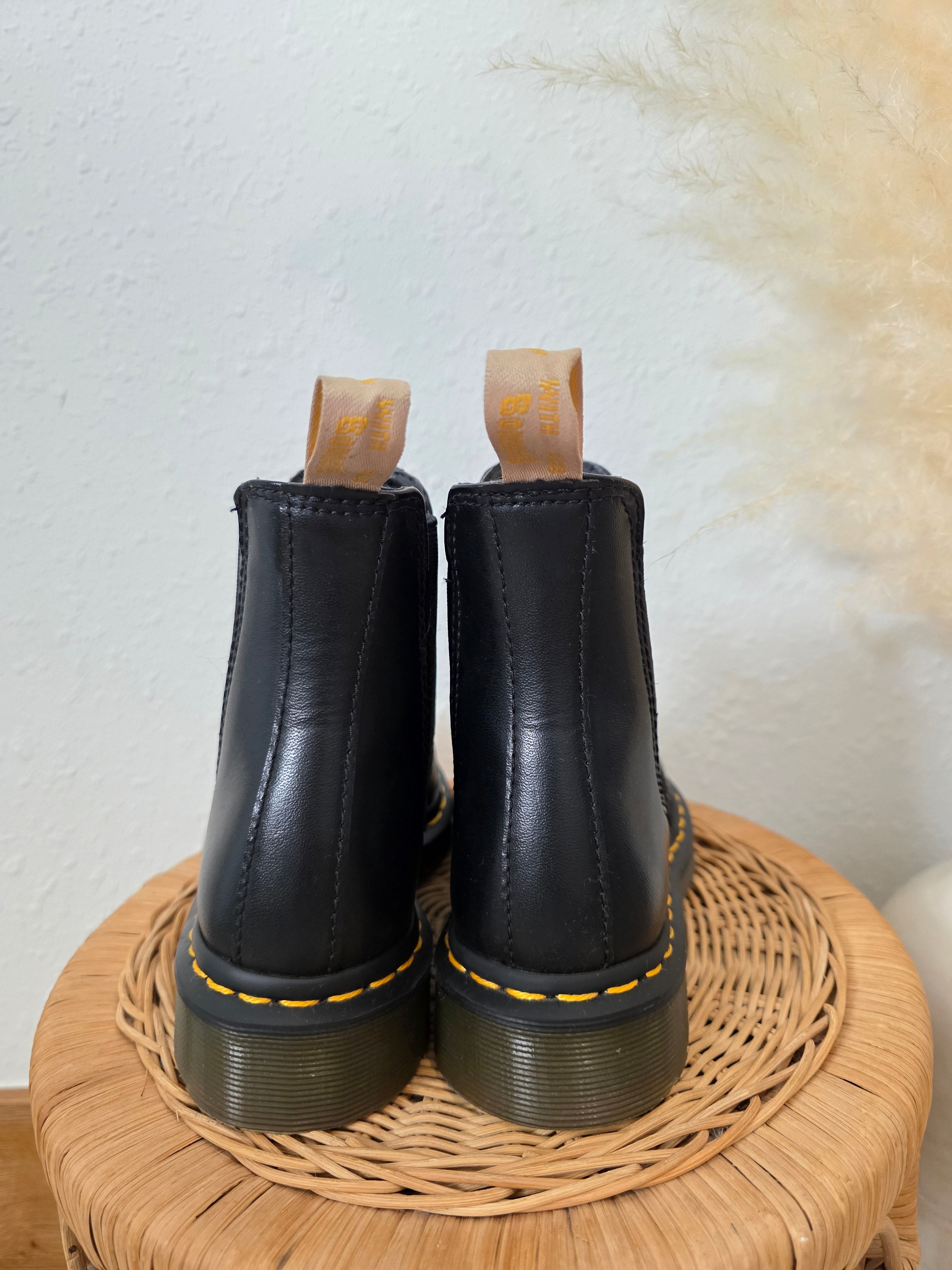 Dr Martens Black Chelsea Boots (5)
