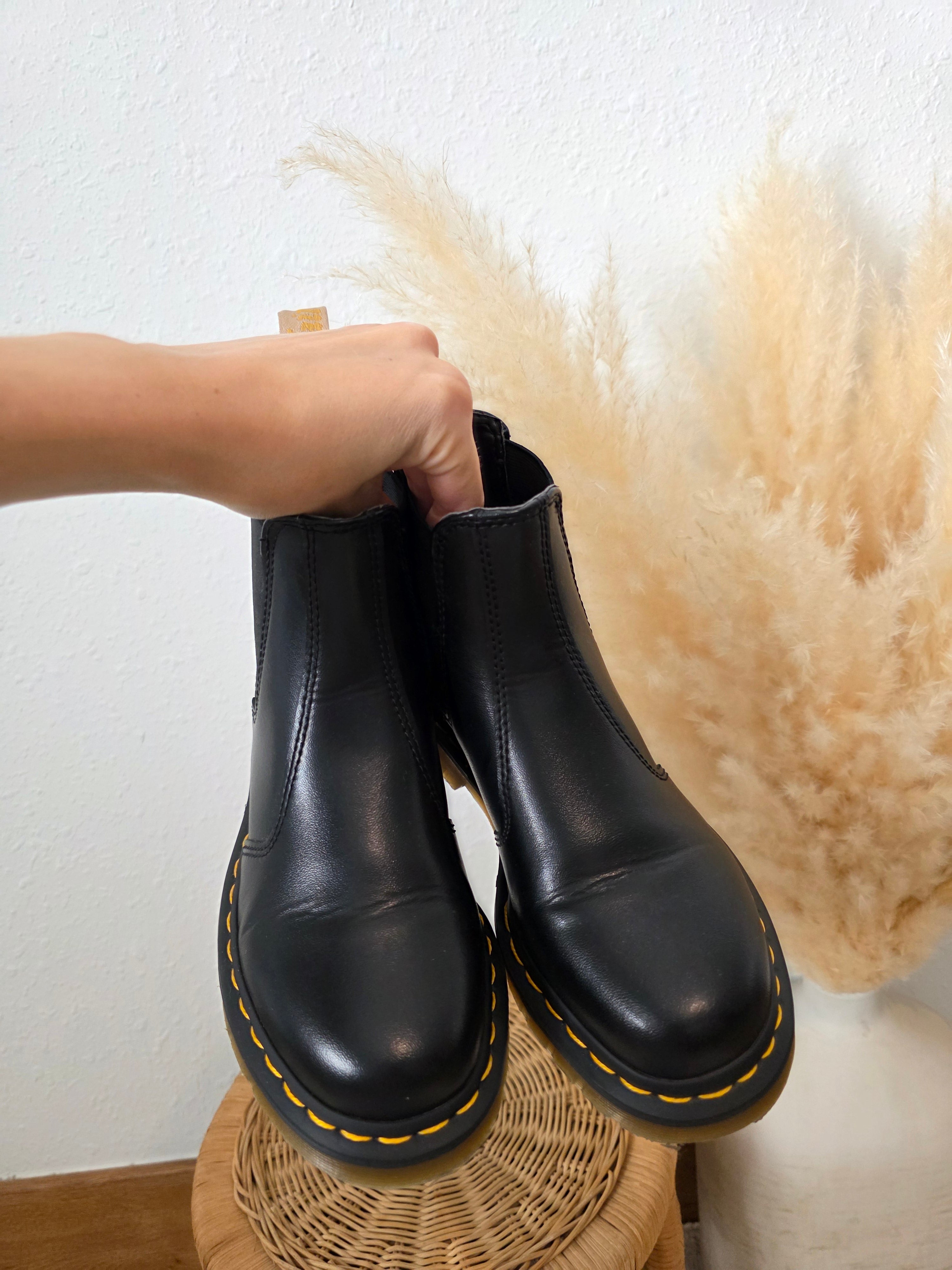 Dr Martens Black Chelsea Boots (5)