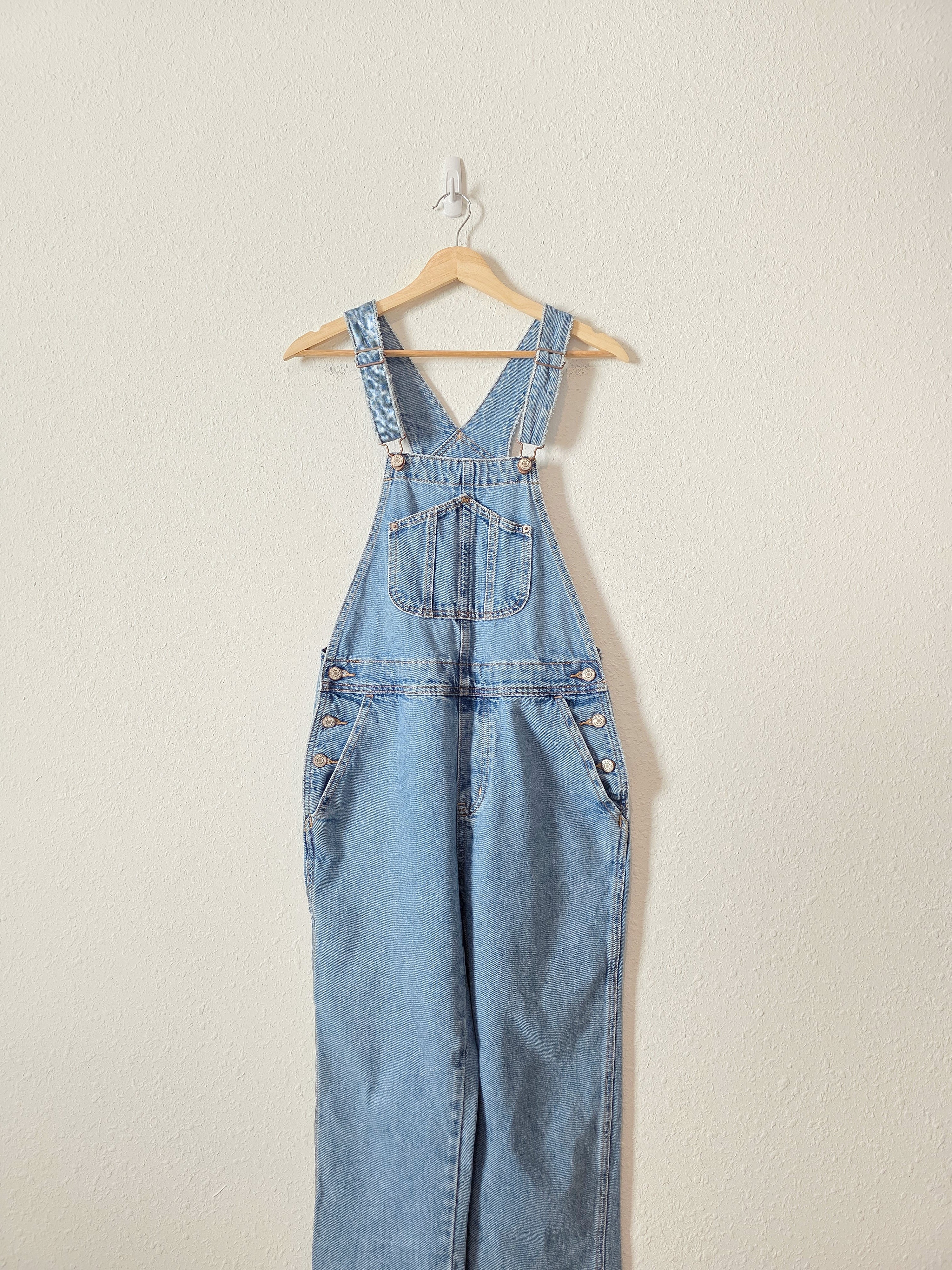 Denim Straight Overalls (2)
