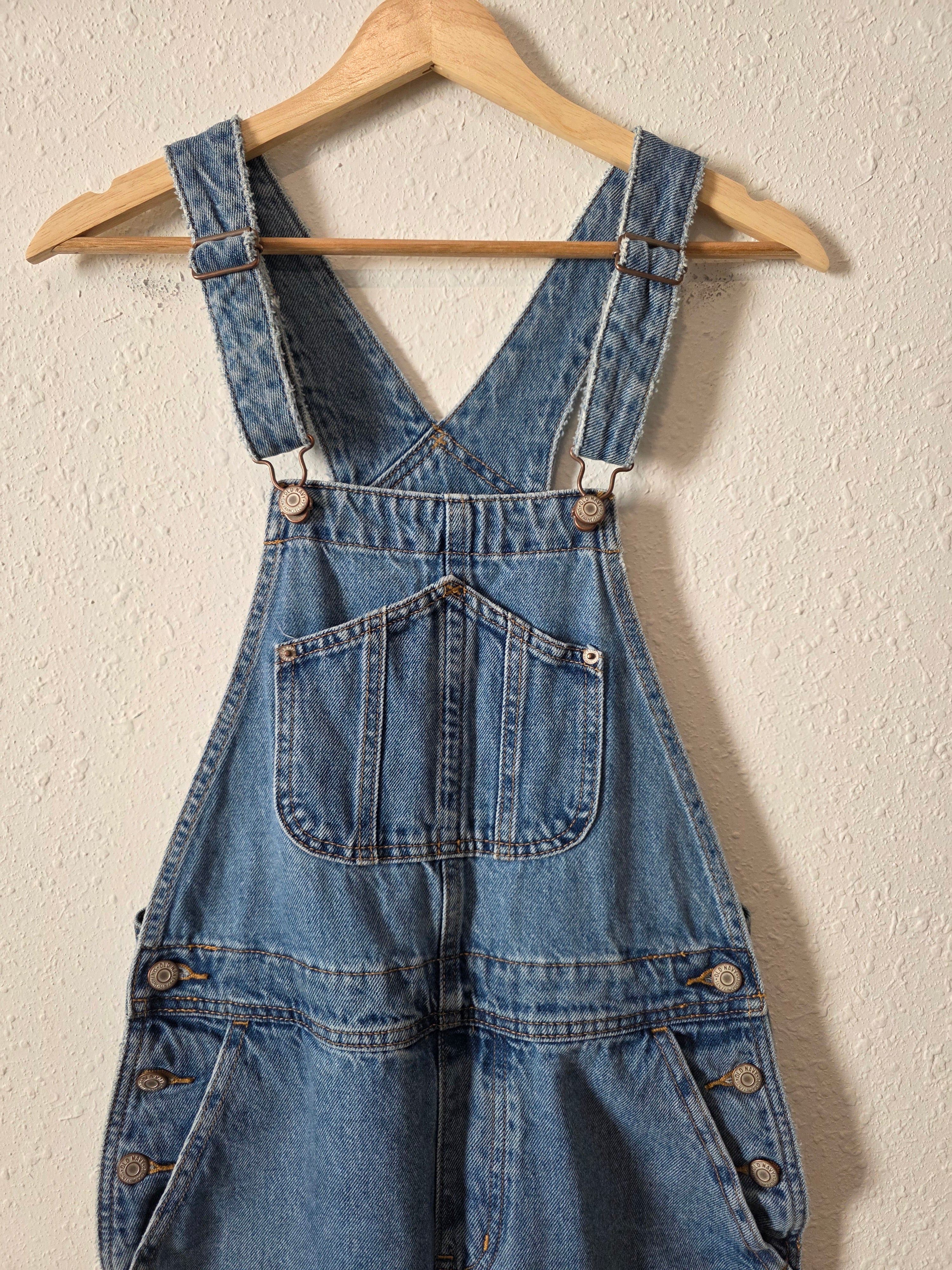 Denim Straight Overalls (2)