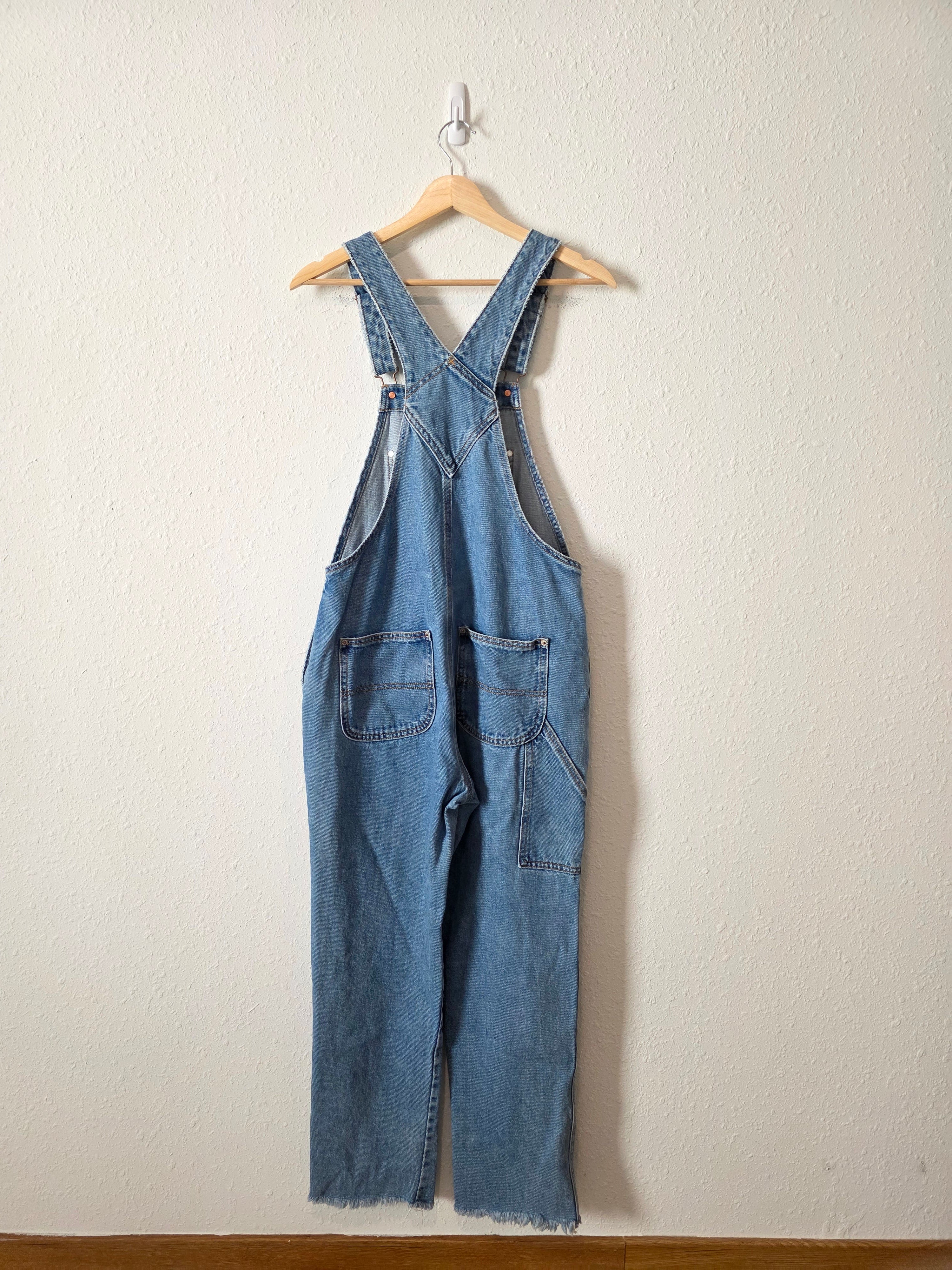 Denim Straight Overalls (2)