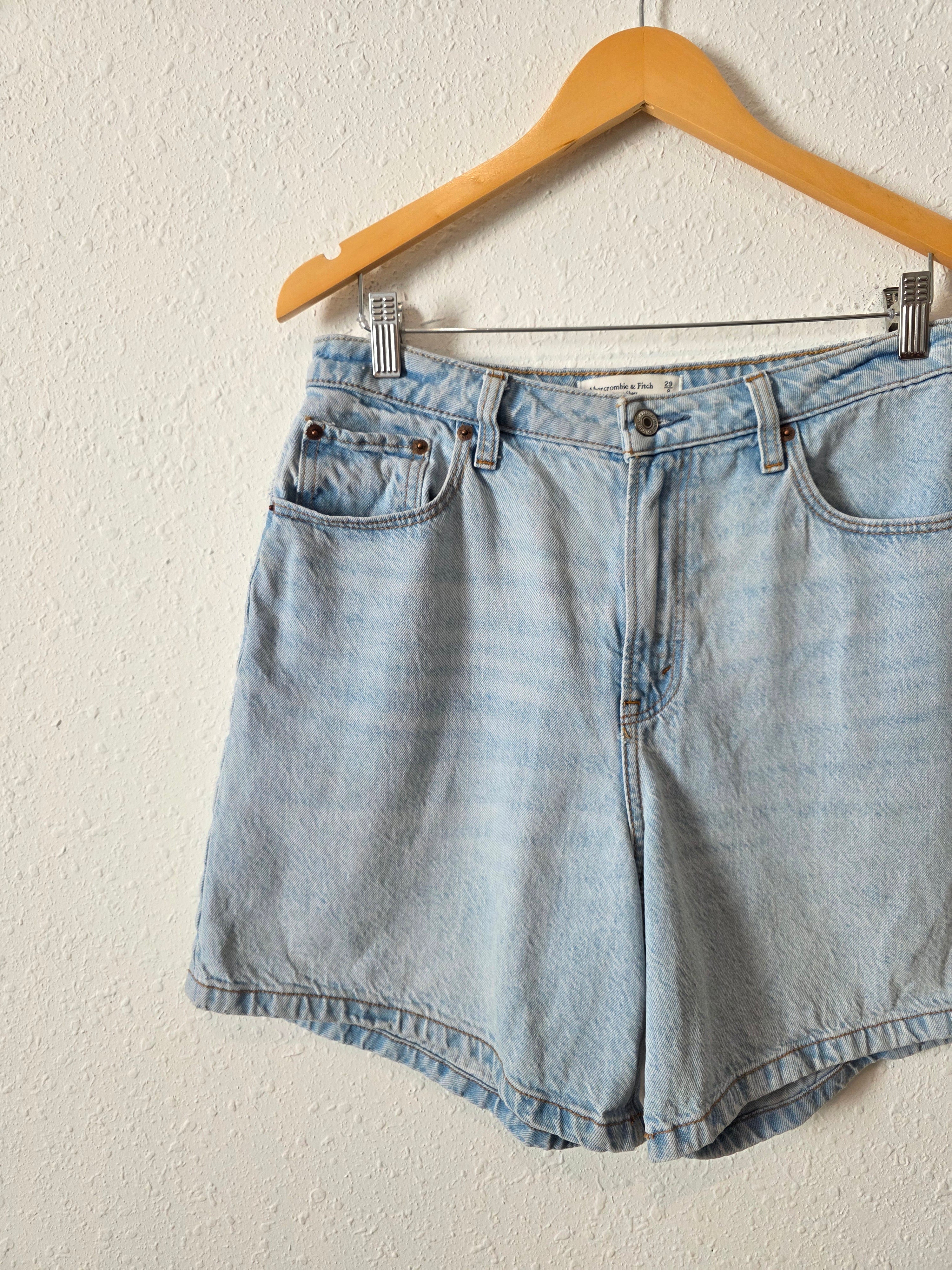 Abercrombie Loose Denim Shorts (29/8)