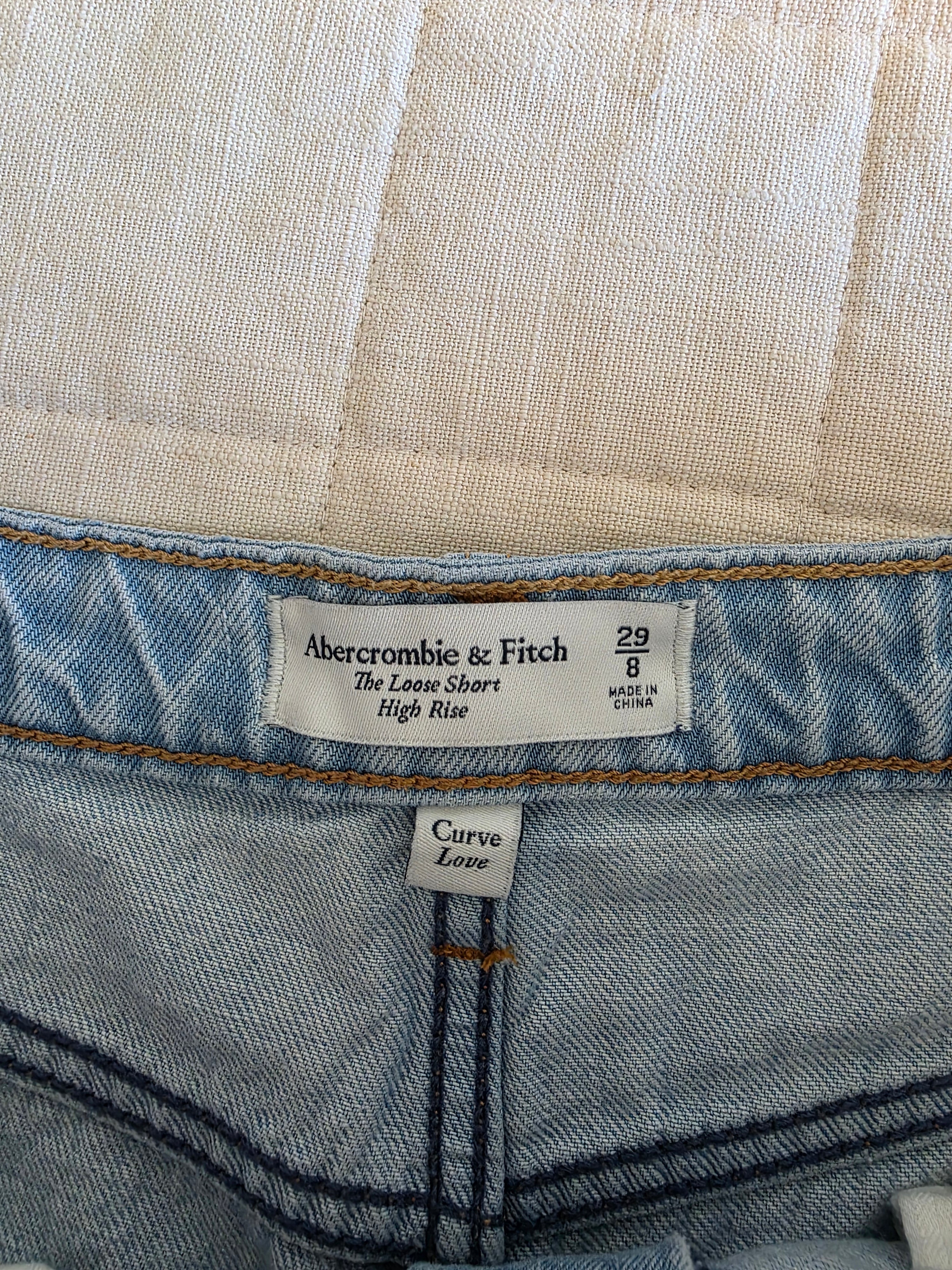 Abercrombie Loose Denim Shorts (29/8)
