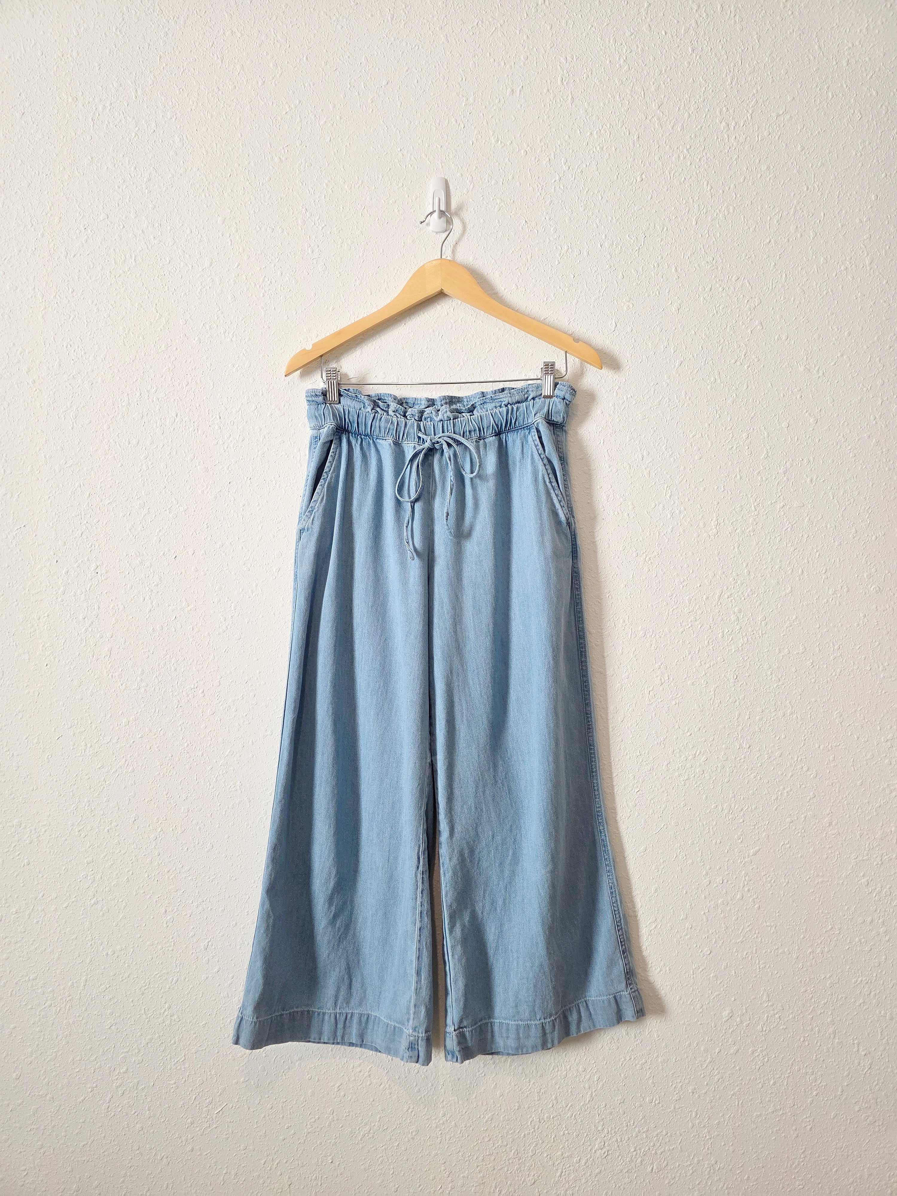 Loft Wide Leg Easy Pants (XS)