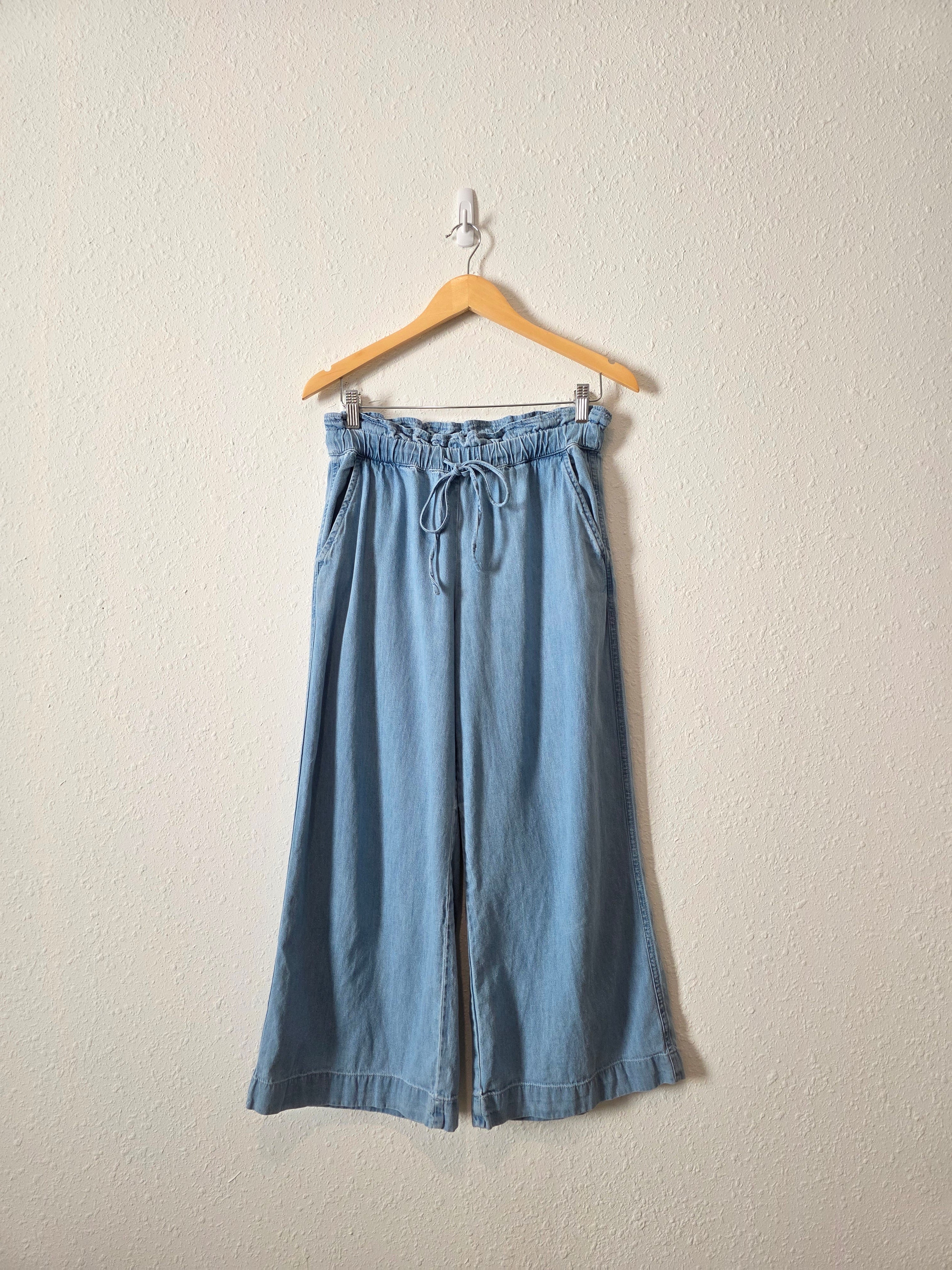 Loft Wide Leg Easy Pants (XS)