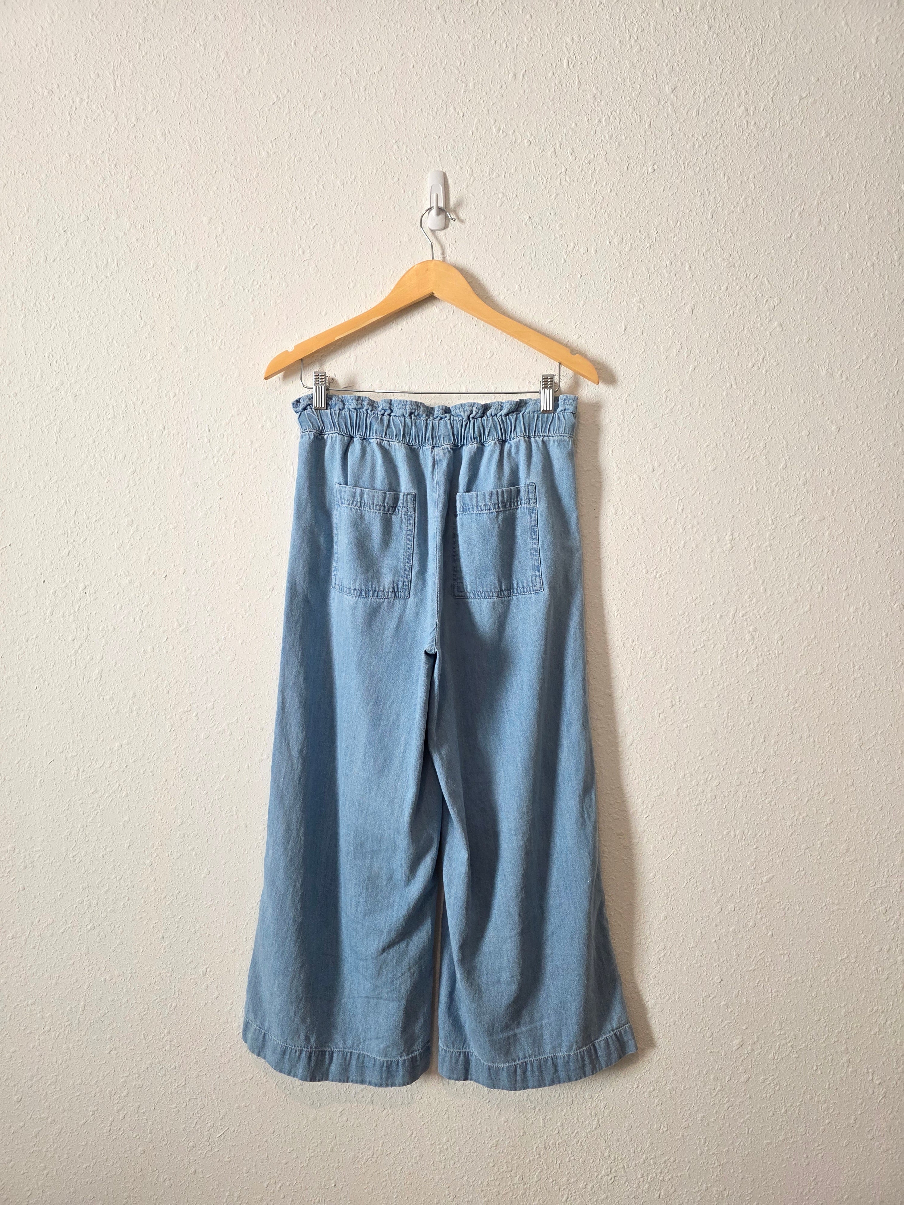 Loft Wide Leg Easy Pants (XS)