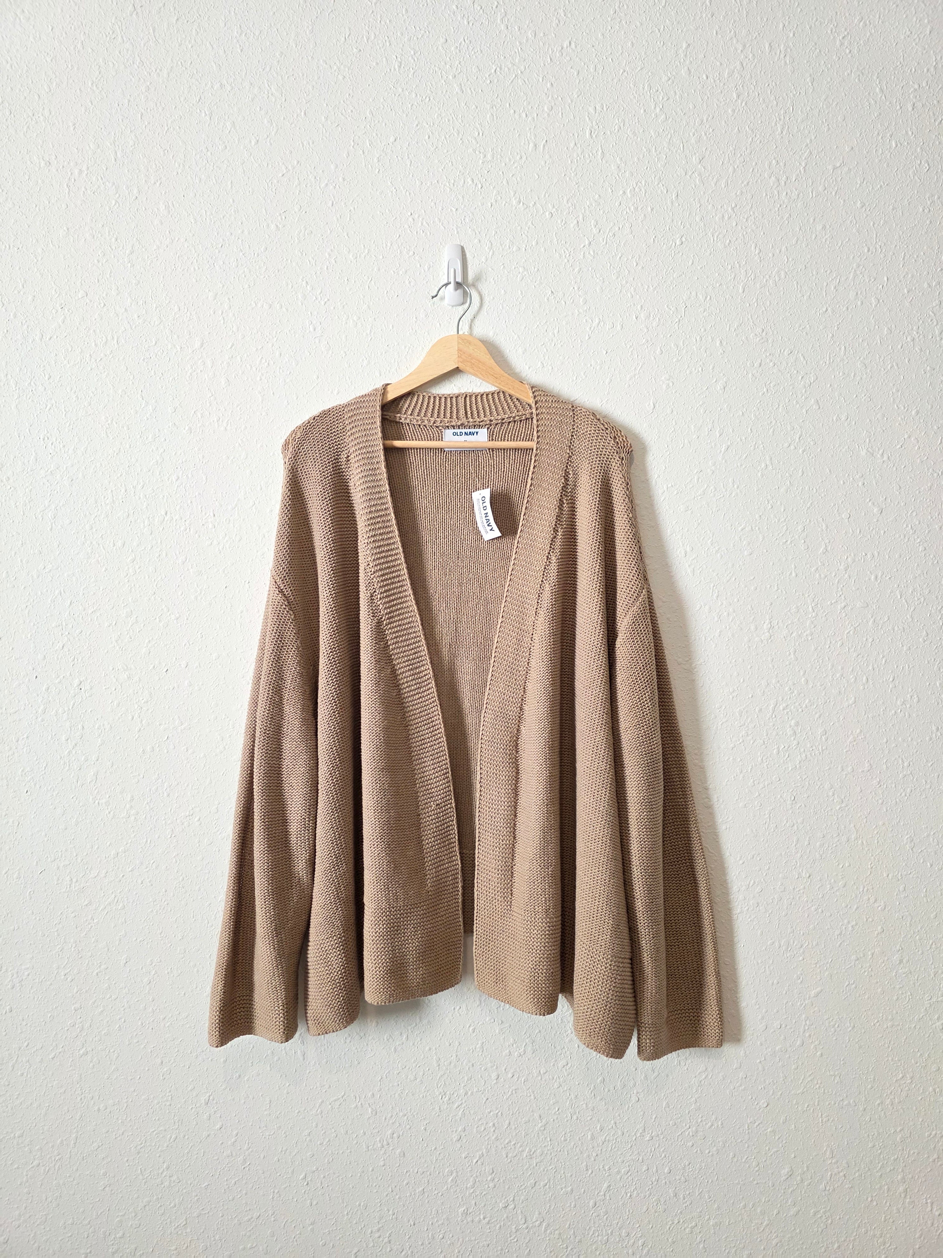 NEW Neutral Chunky Cardigan (3X)