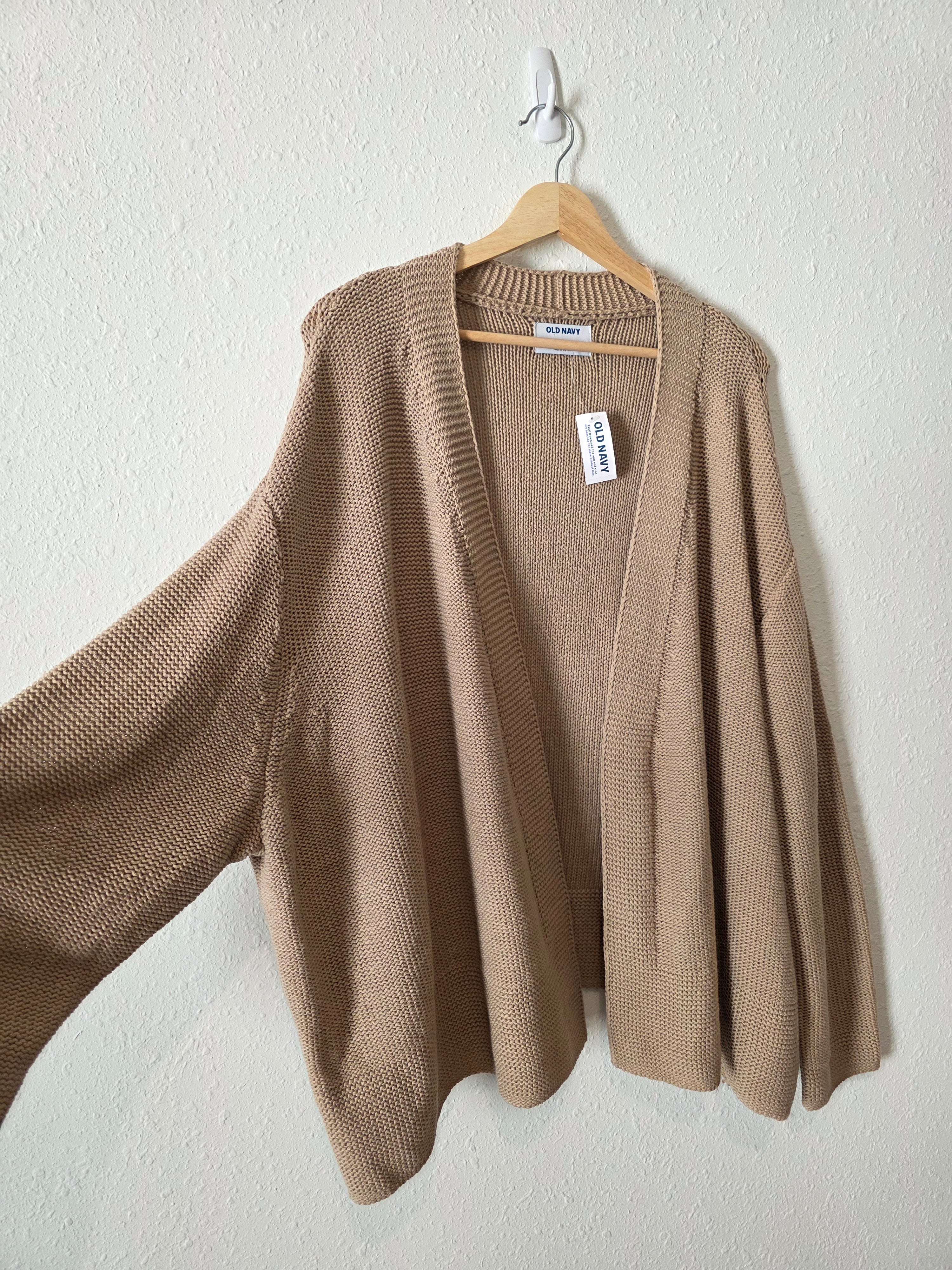NEW Neutral Chunky Cardigan (3X)