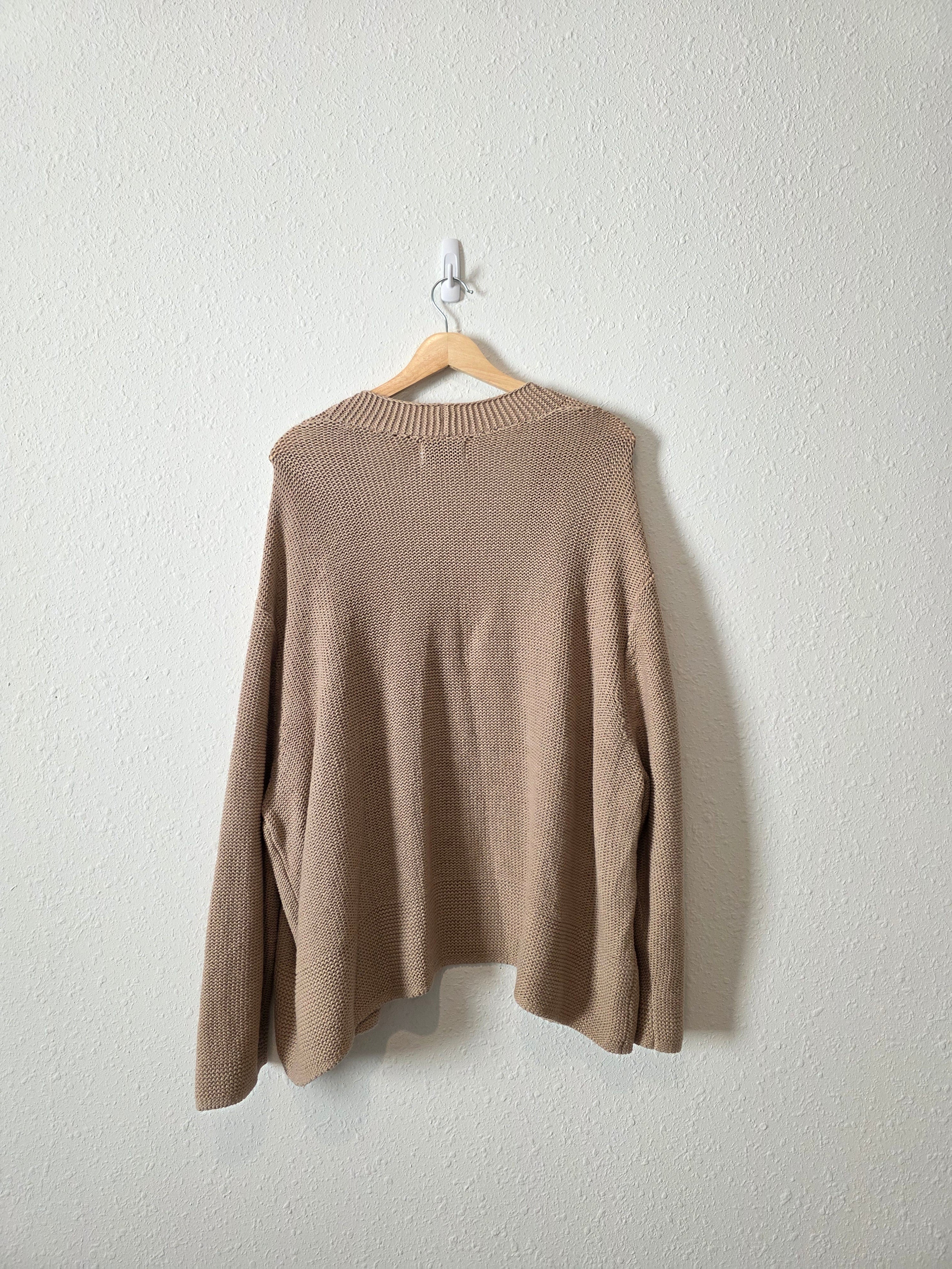 NEW Neutral Chunky Cardigan (3X)