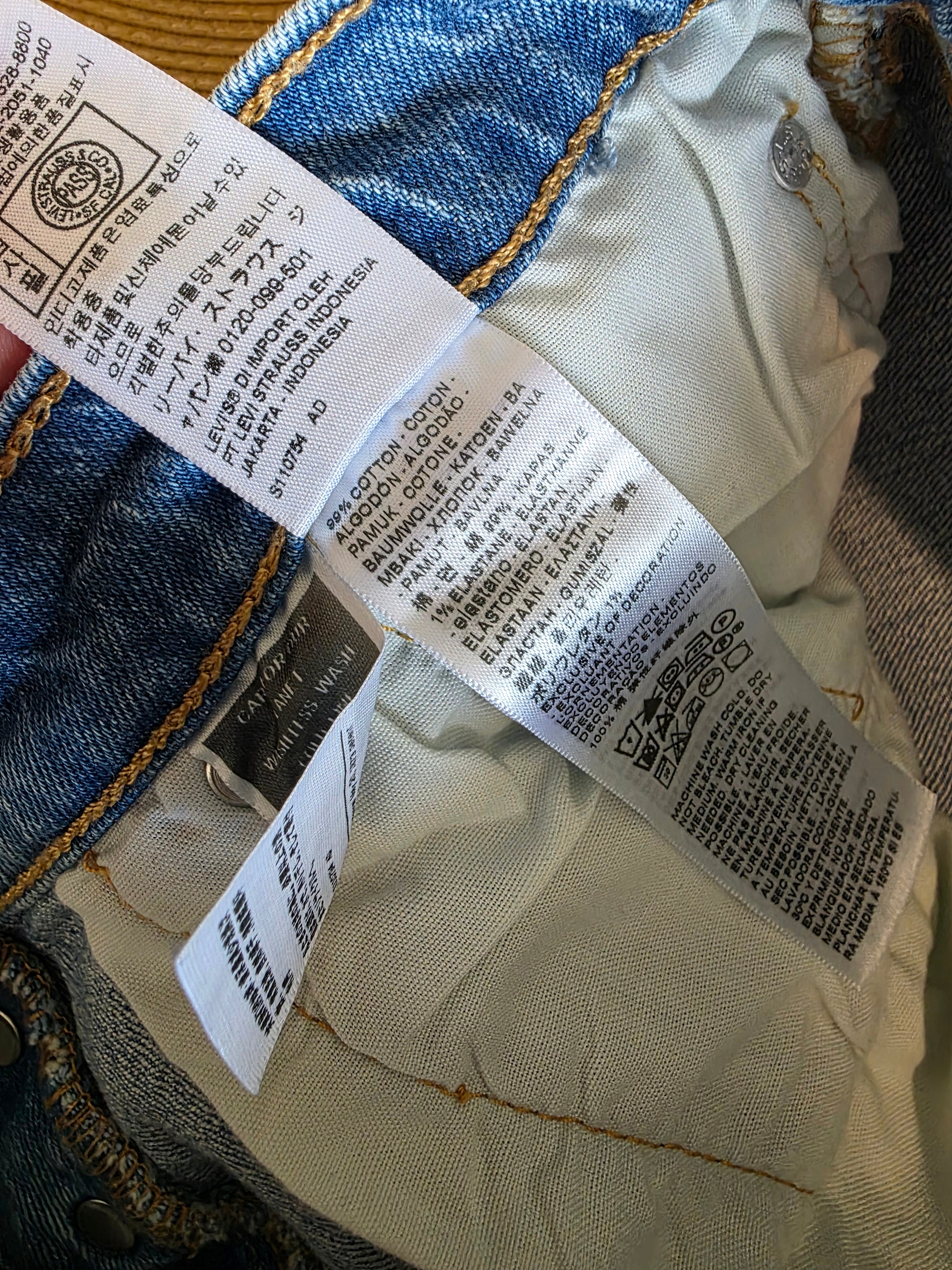 Levi's Straight Leg Jeans (26)