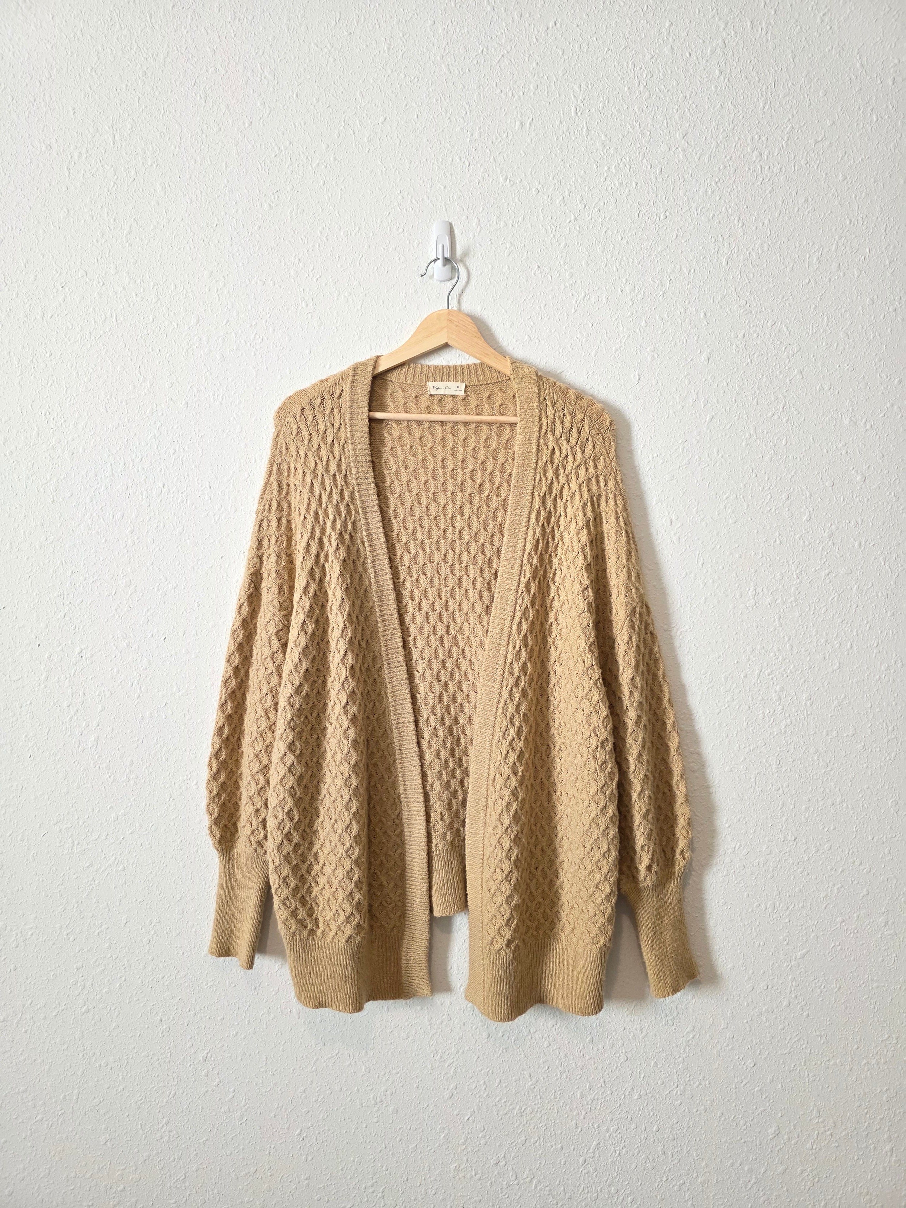 Rylee + Cru Textured Cardigan (M)