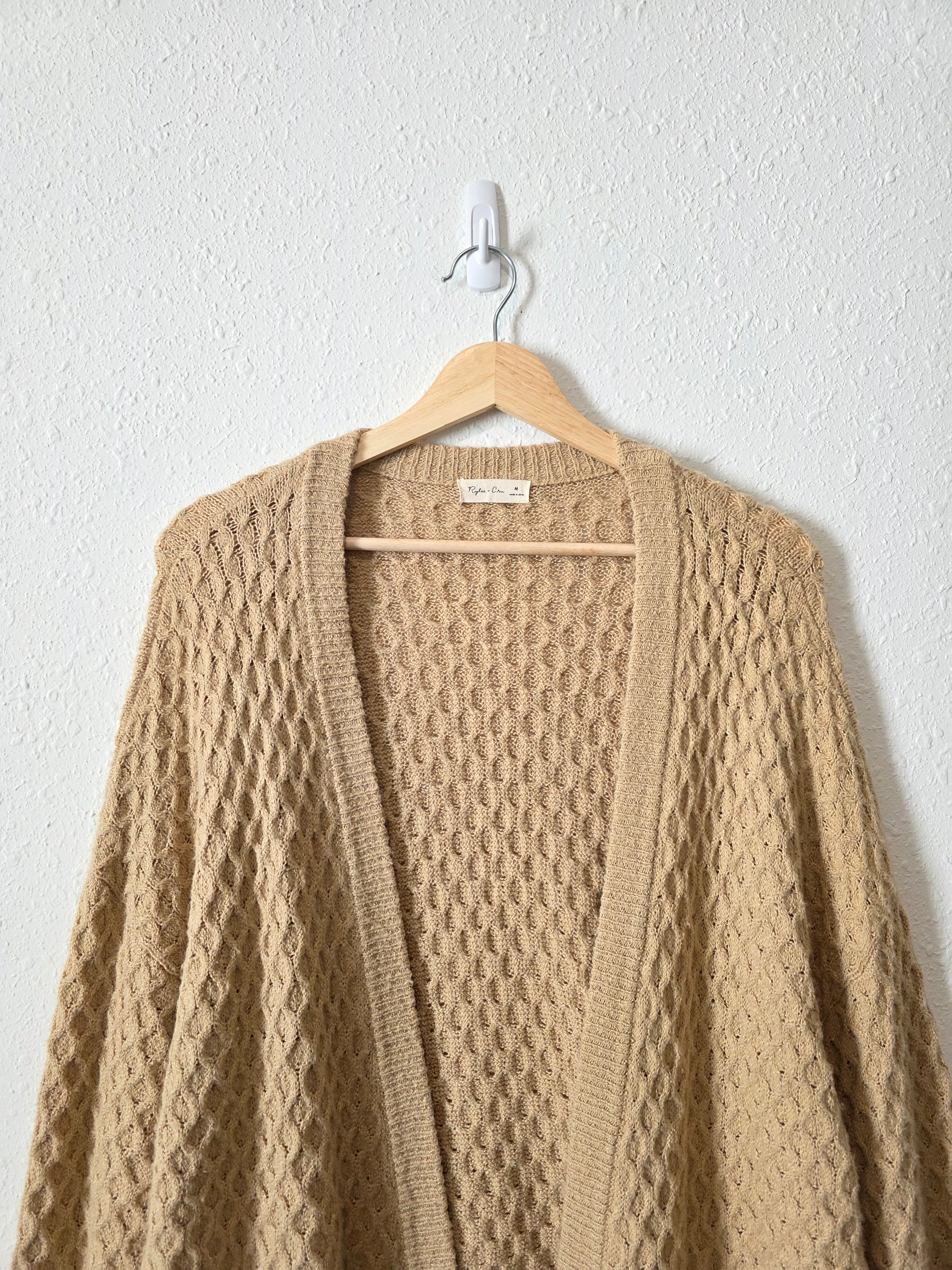 Rylee + Cru Textured Cardigan (M)
