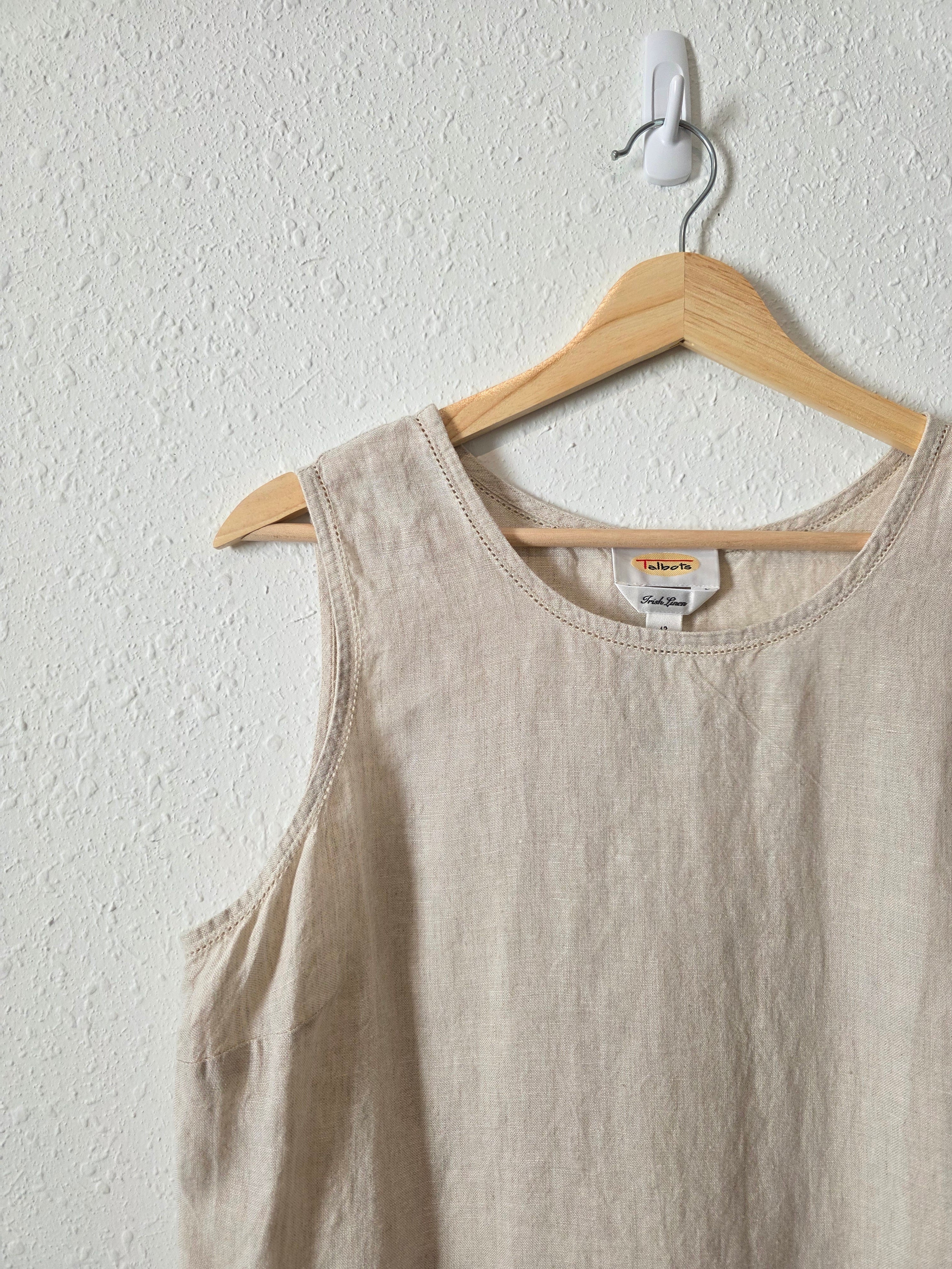 Vintage Irish Linen Tank (M/L)