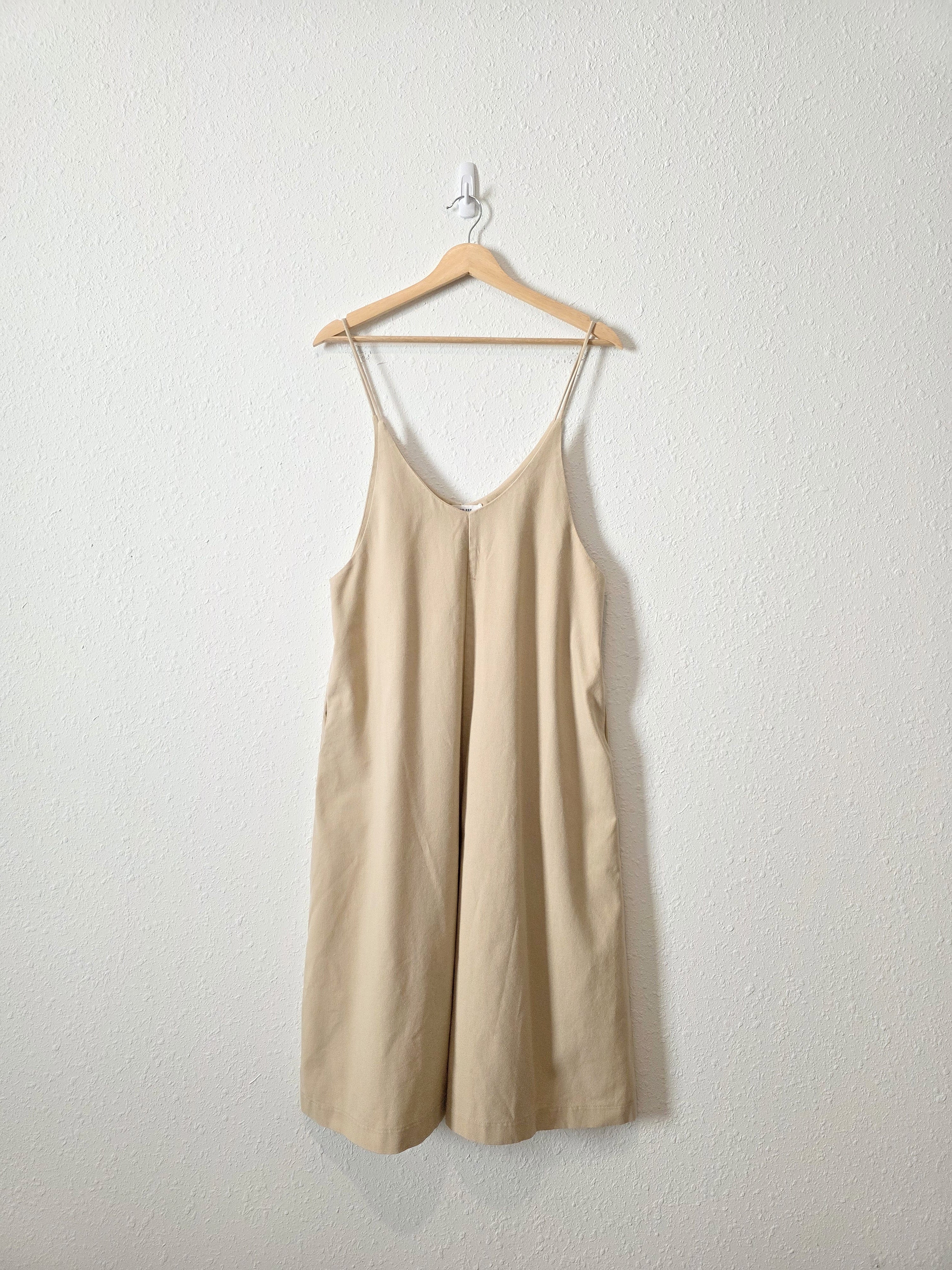 Mod Ref Linen Wide Leg Crop Jumpsuit (M)