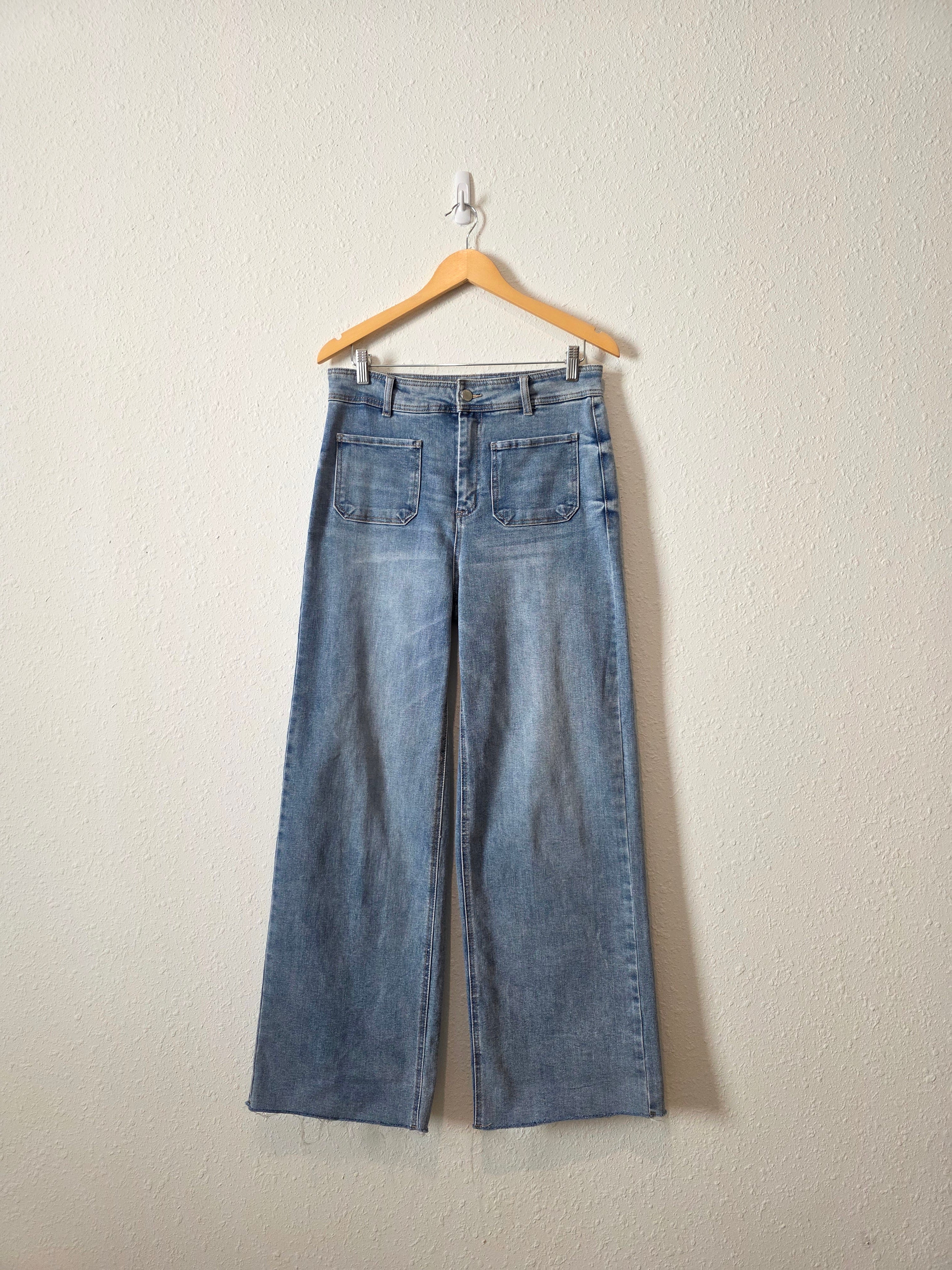 Oat Wide Leg Jeans (8/29)