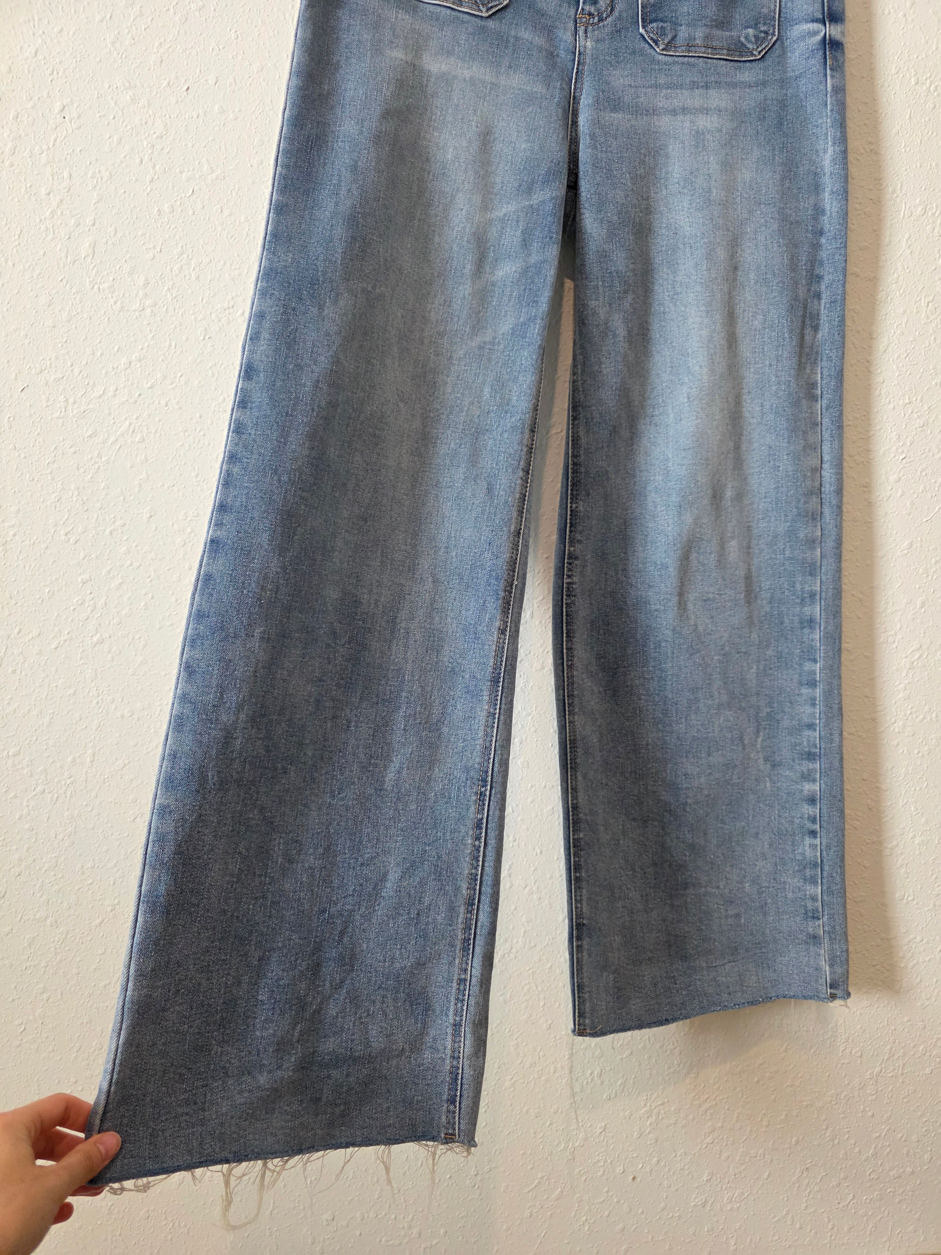 Oat Wide Leg Jeans (8/29)