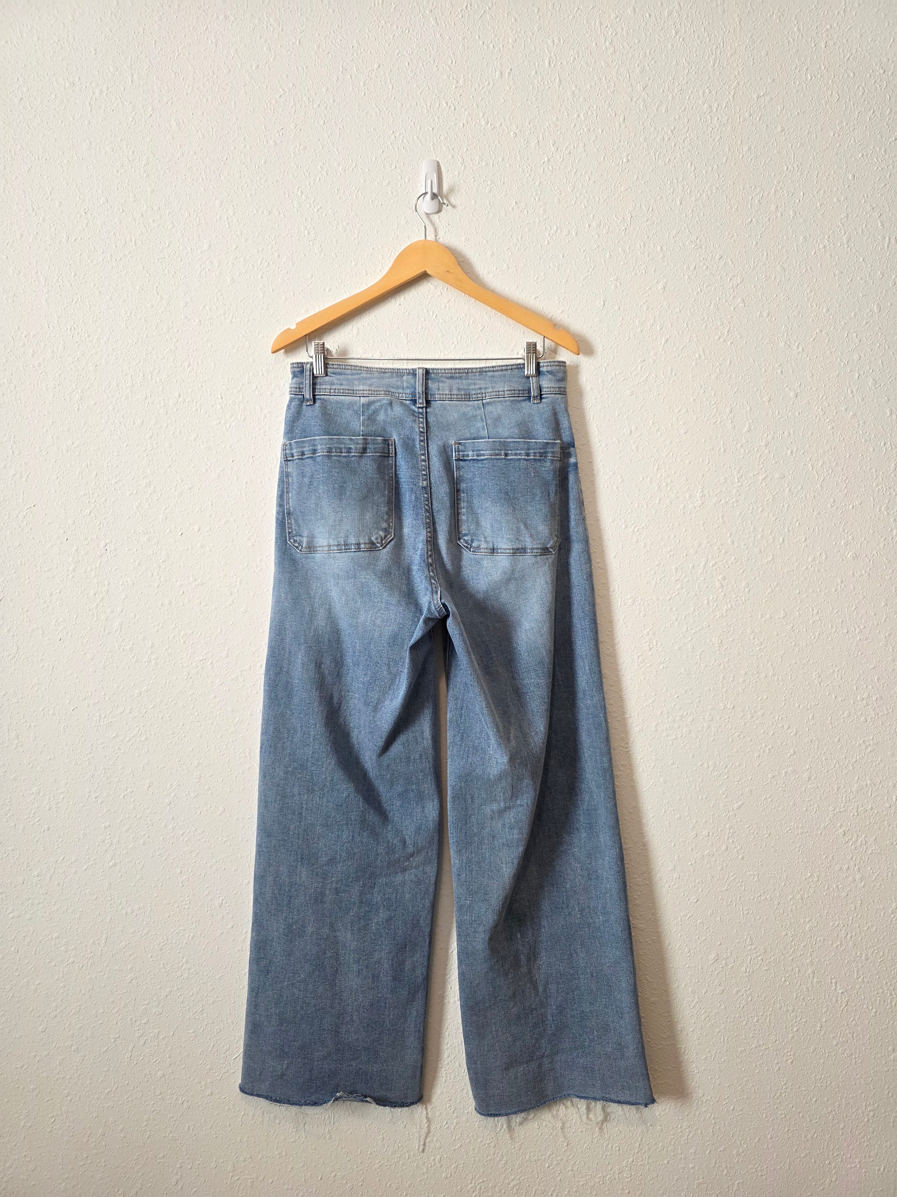 Oat Wide Leg Jeans (8/29)