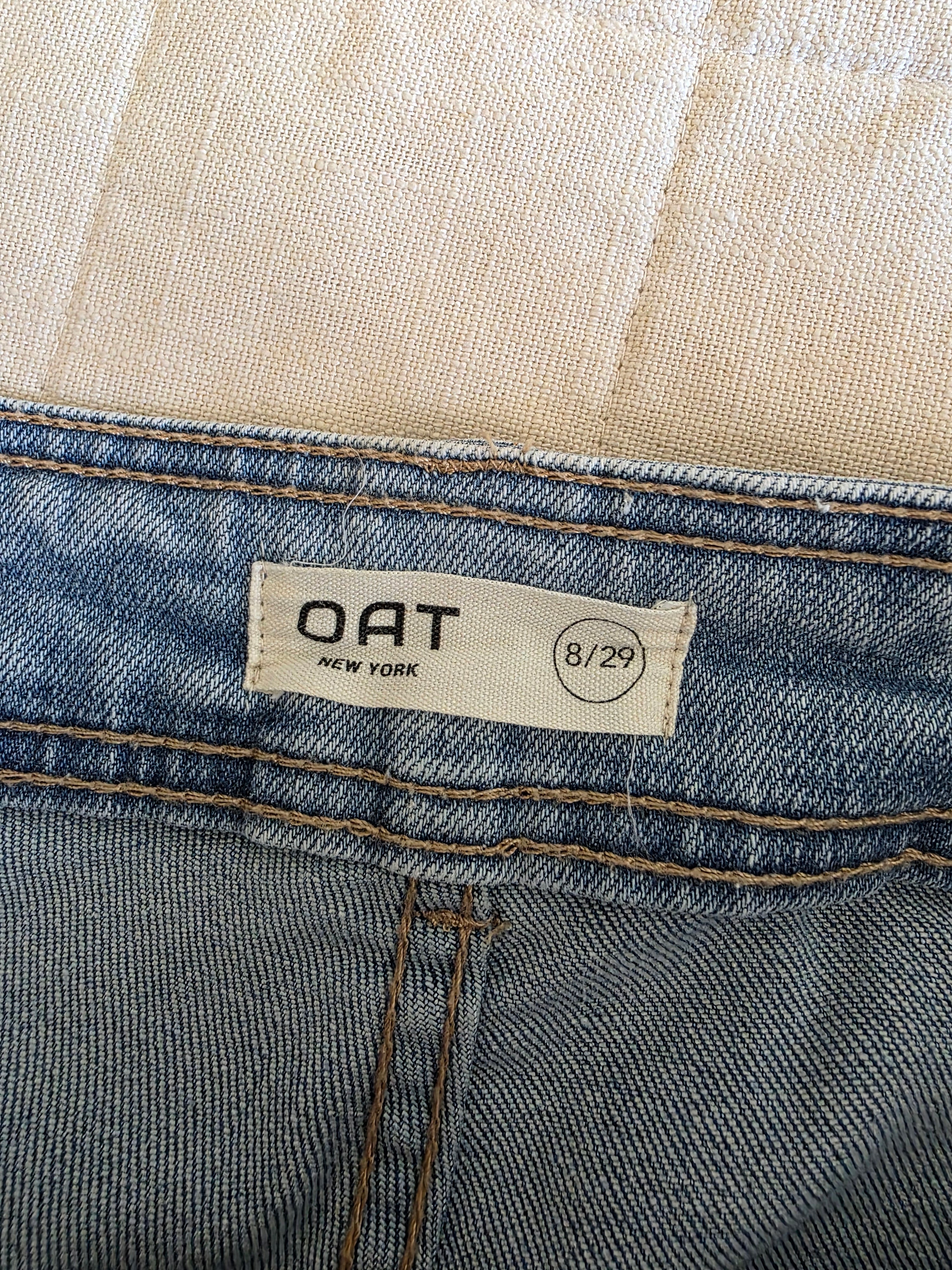 Oat Wide Leg Jeans (8/29)