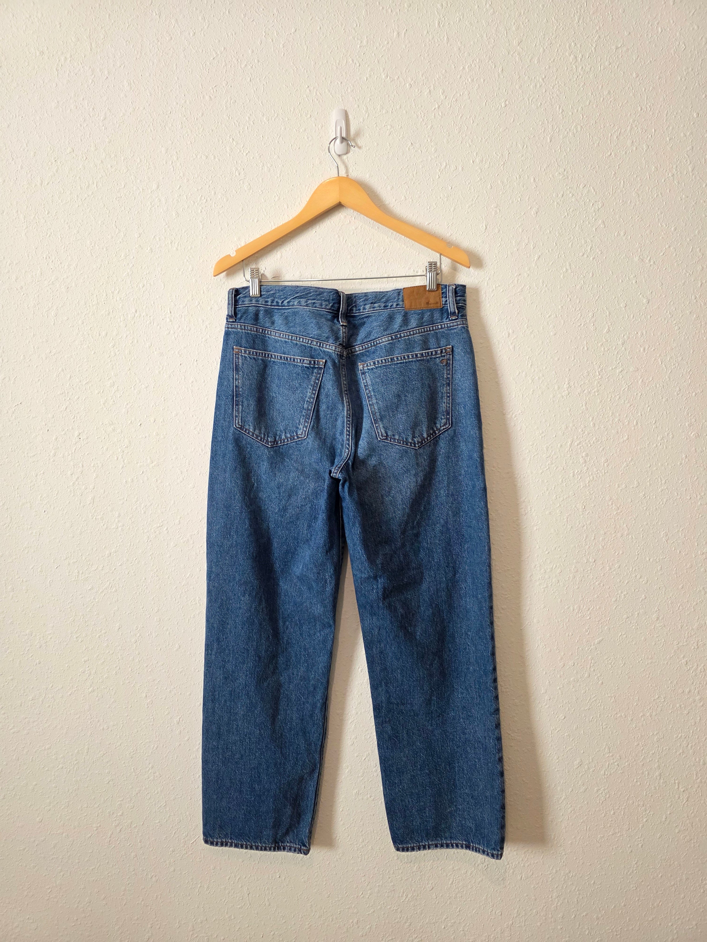 Madewell Low Slung Straight Jeans (29)