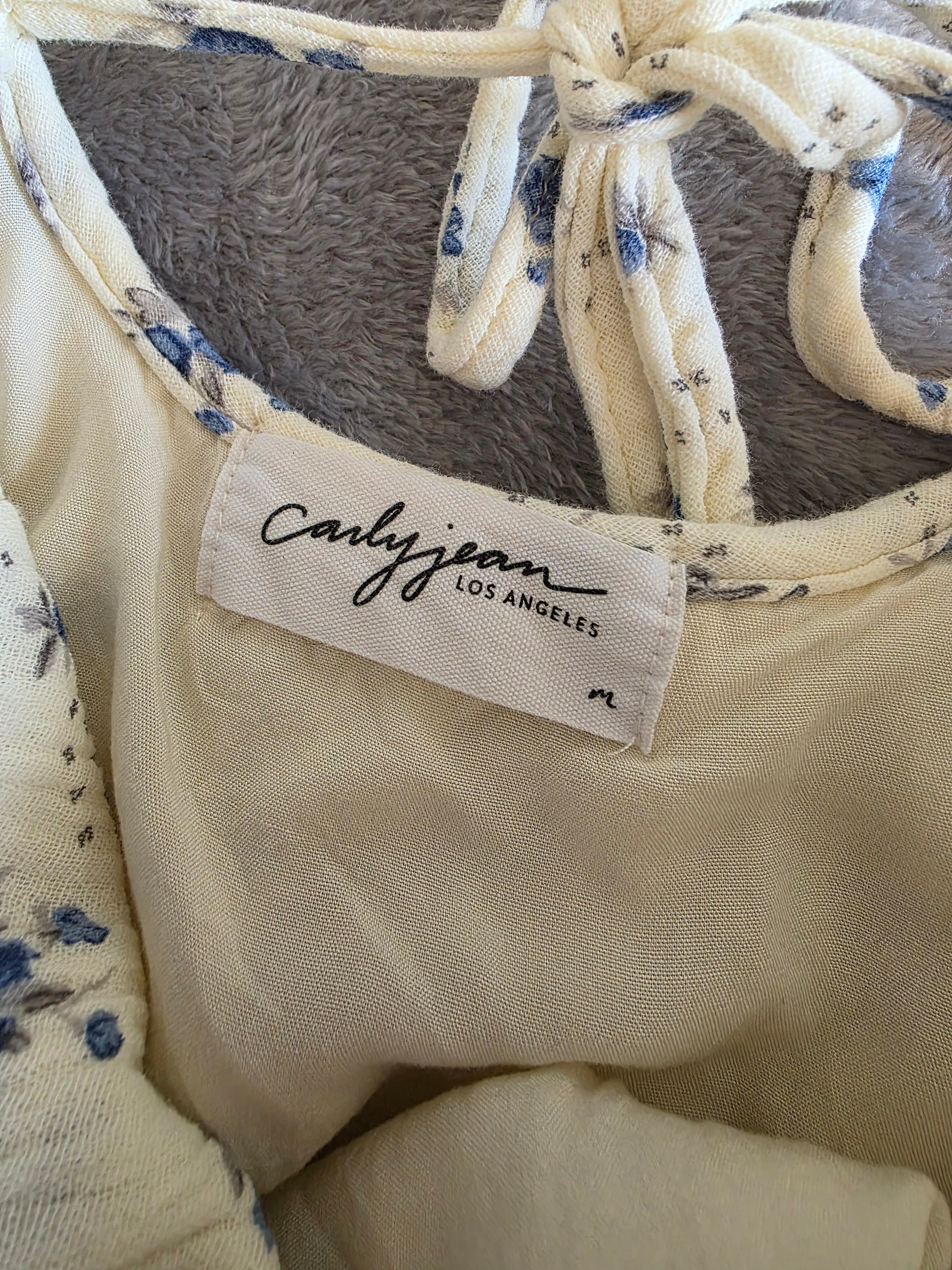 Carly Jean Floral Maxi Dress (M)