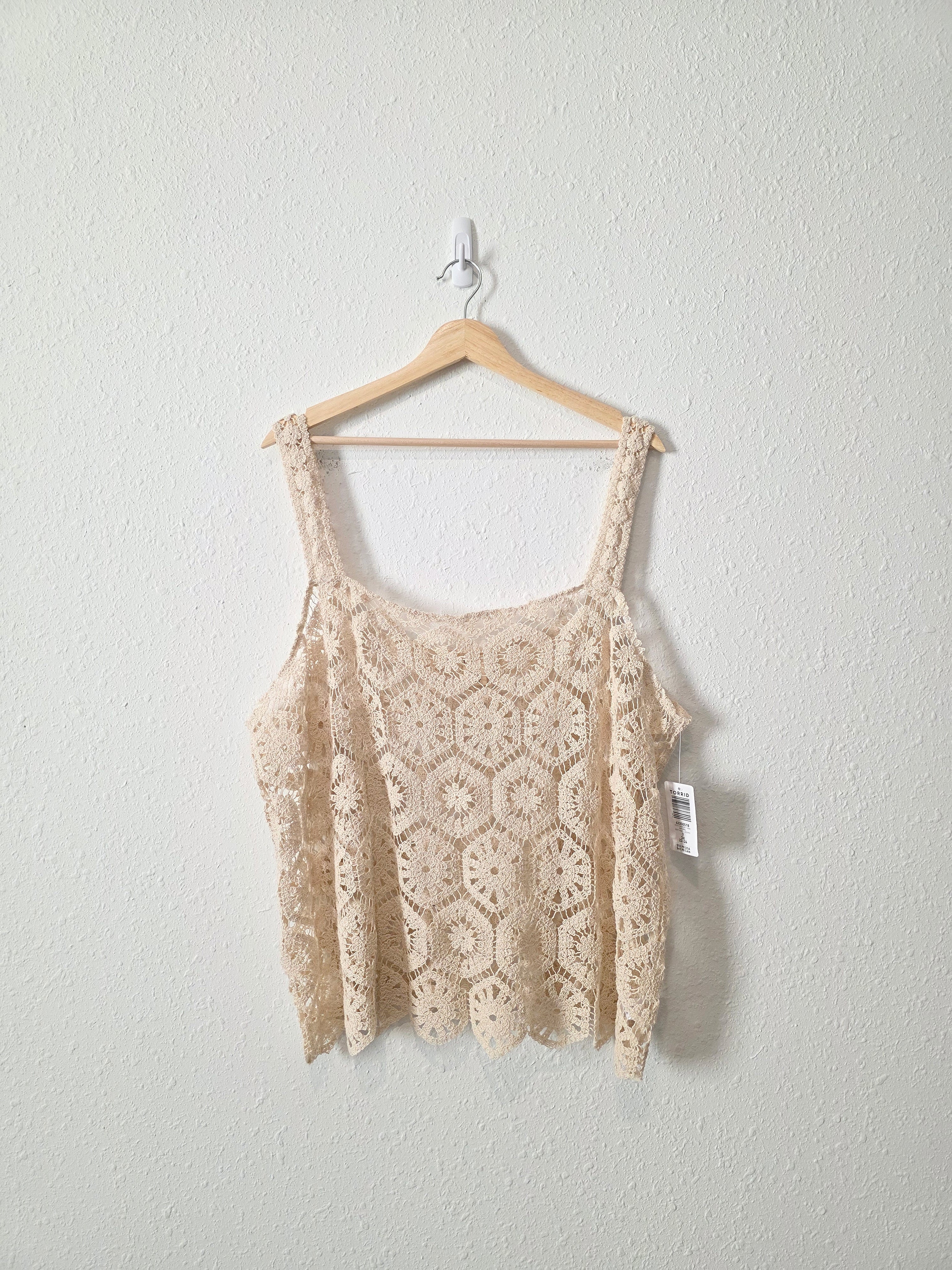 NEW Crochet Boho Tank (3X)