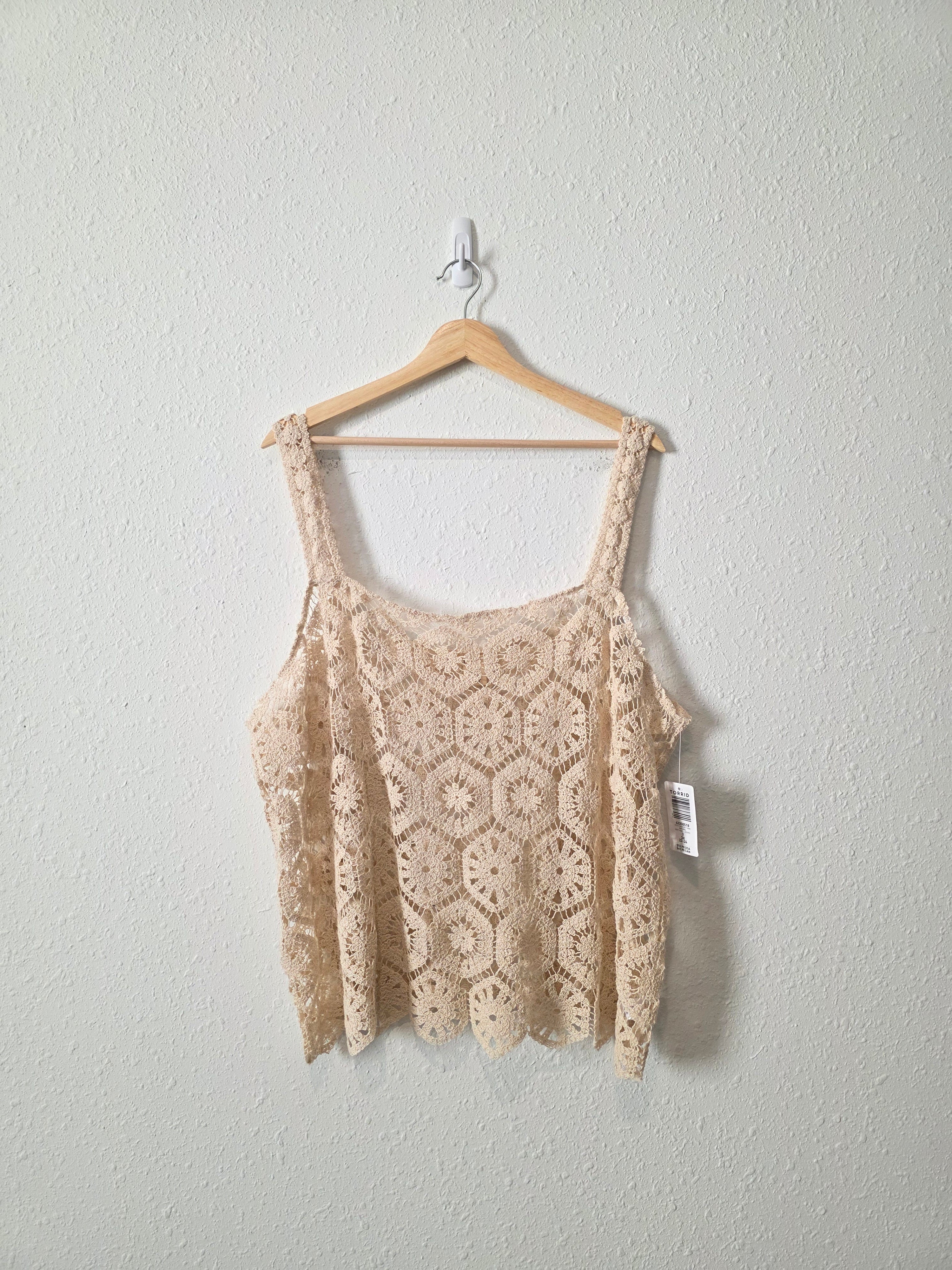 NEW Crochet Boho Tank (3X)