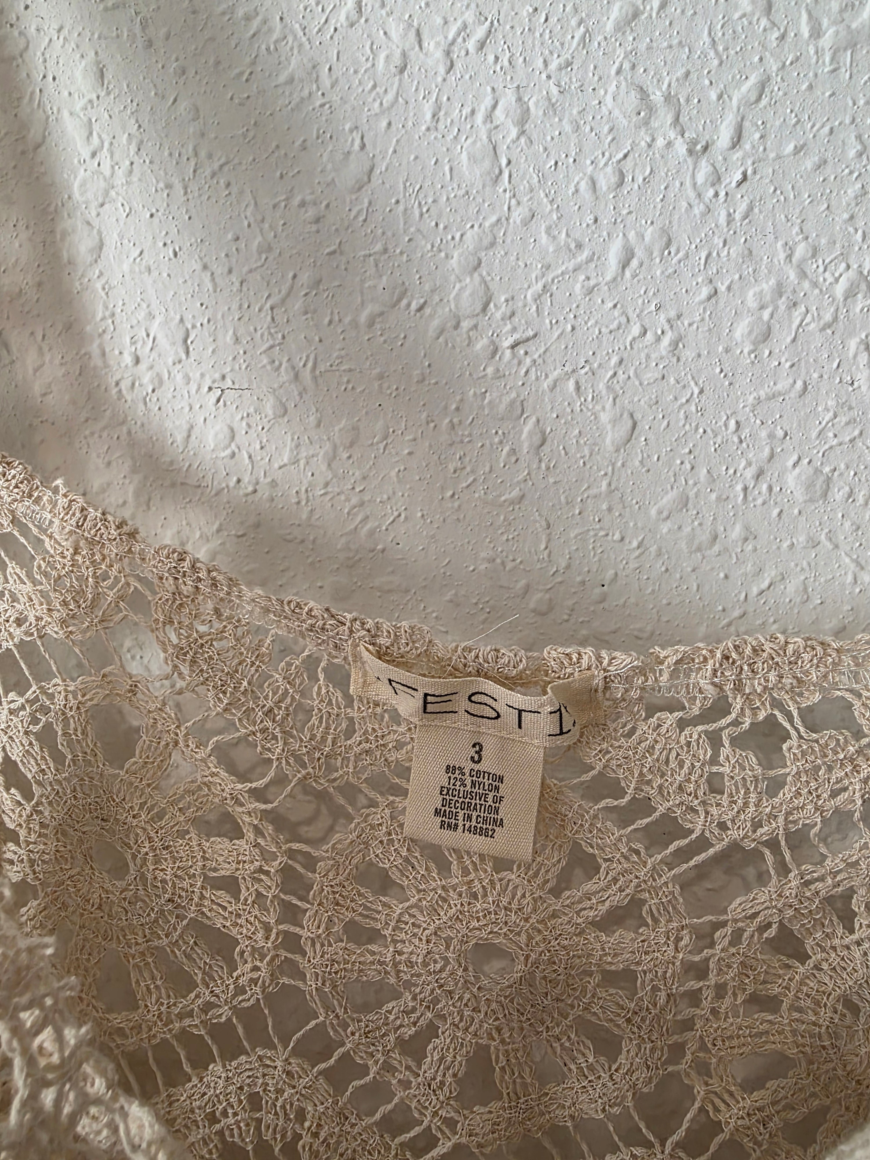 NEW Crochet Boho Tank (3X)