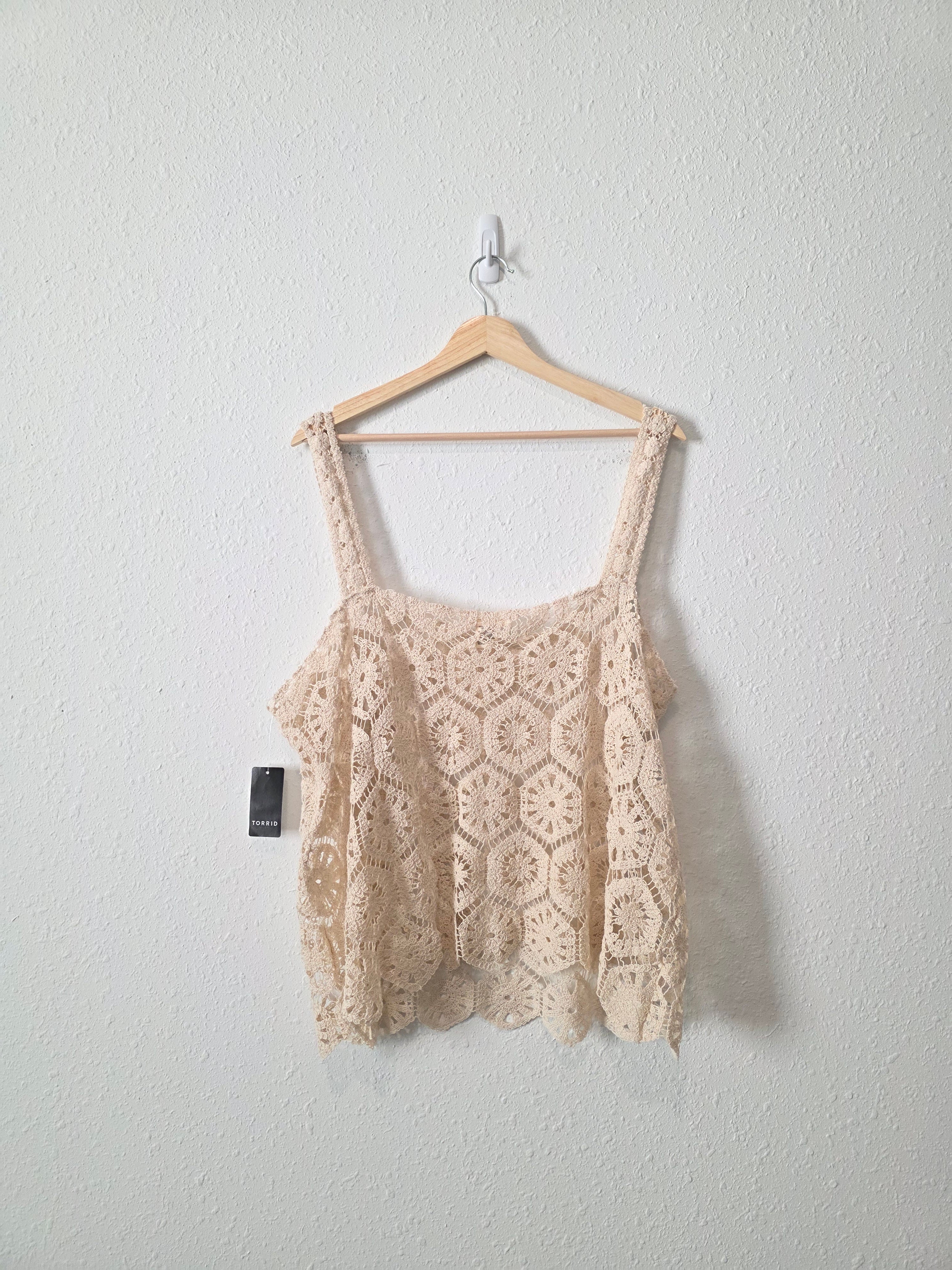 NEW Crochet Boho Tank (3X)