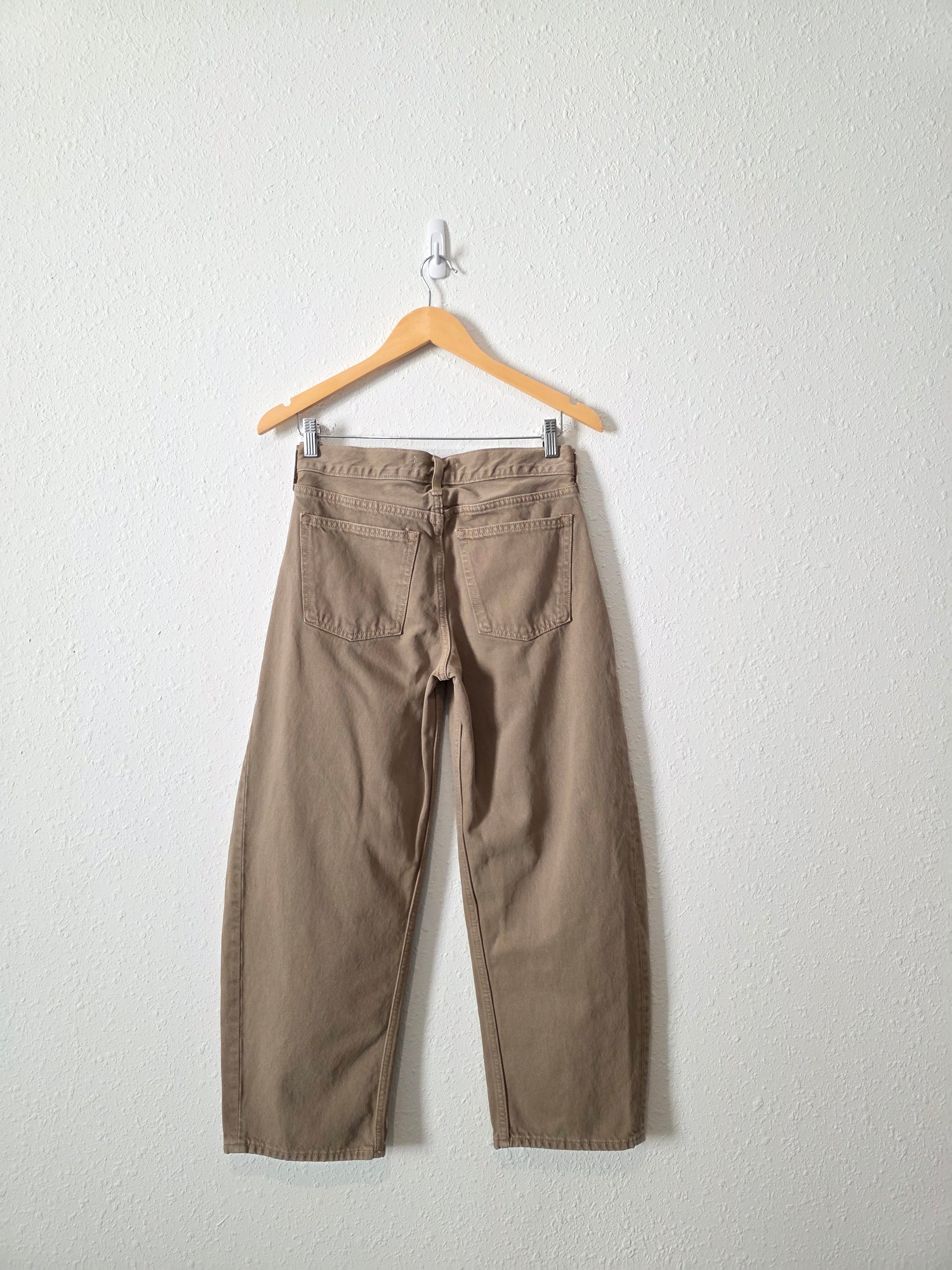 Abercrombie Brown Barrel Jeans (24s)