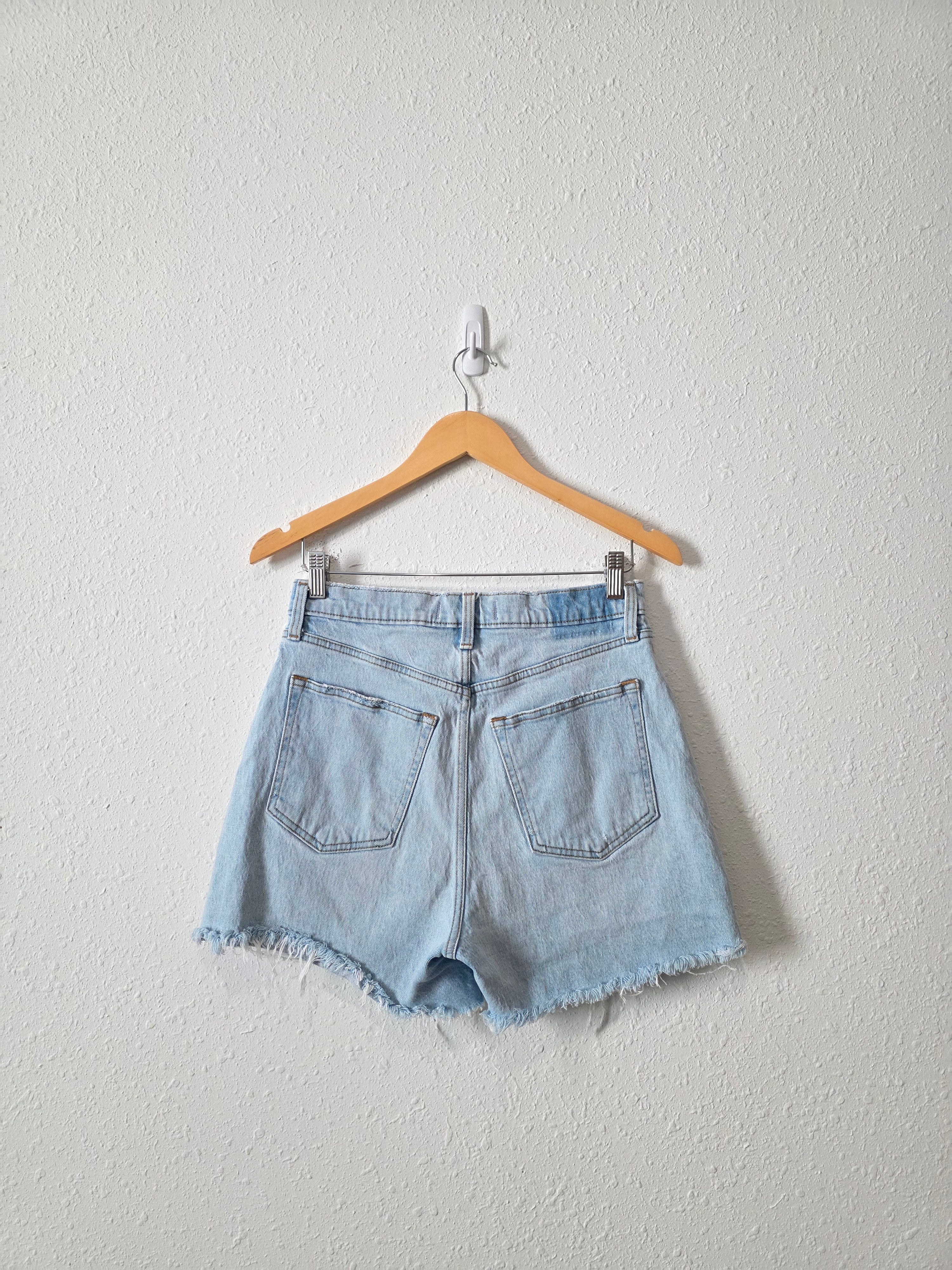 Abercrombie Light Wash Dad Shorts (28/6)