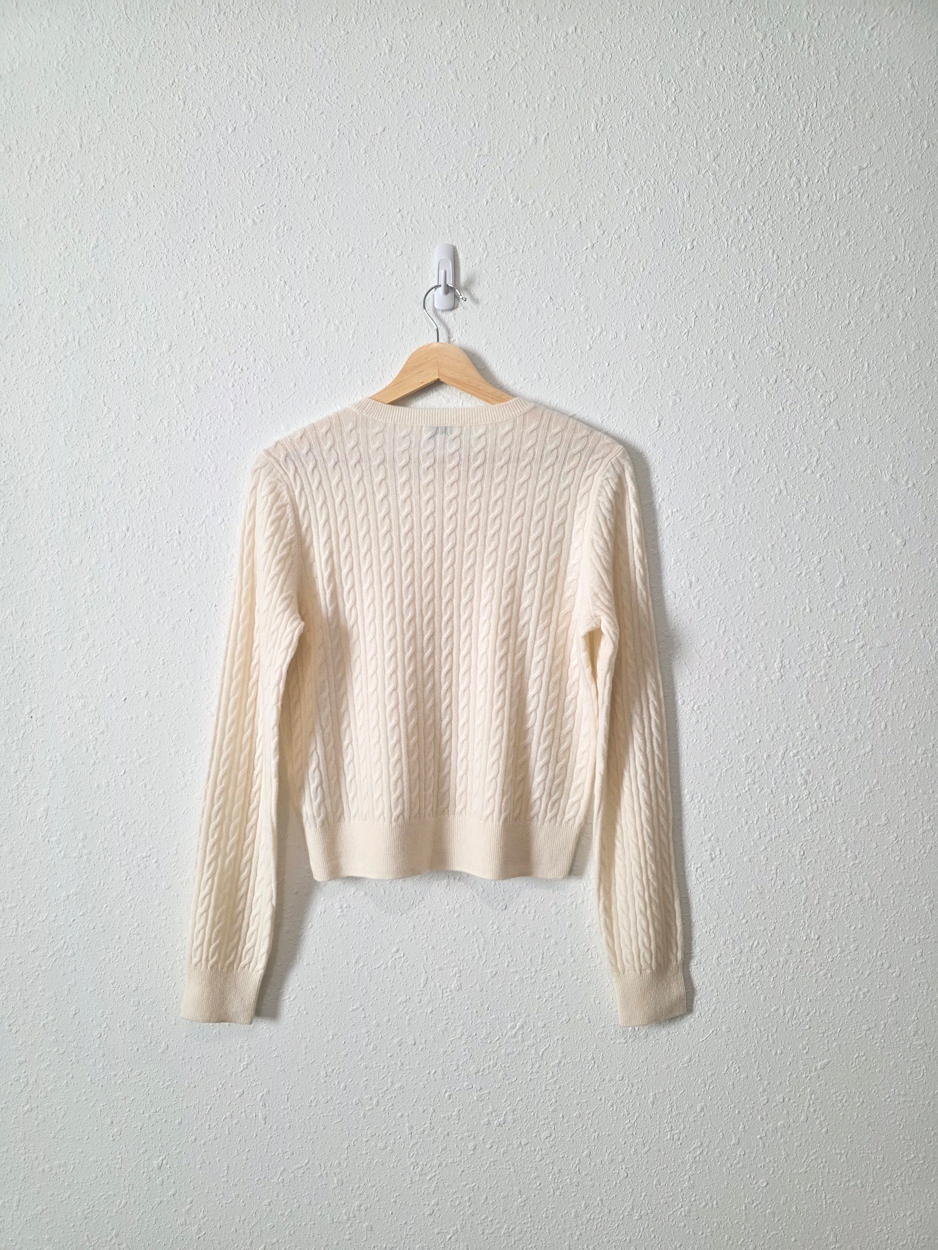 Club Monaco Cashmere Cable Knit Sweater (M)