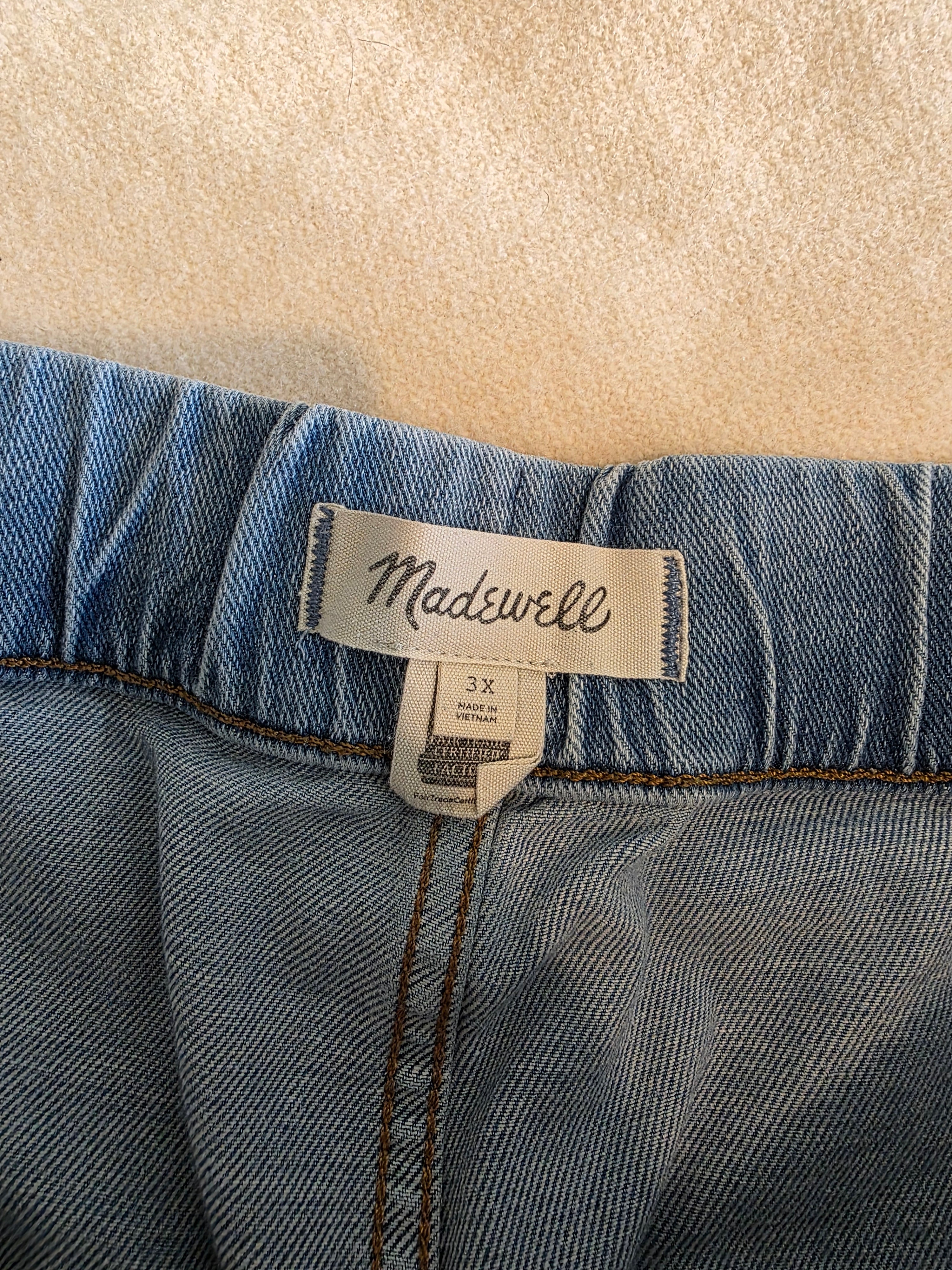 Madewell Straight Easy Jeans (3X)